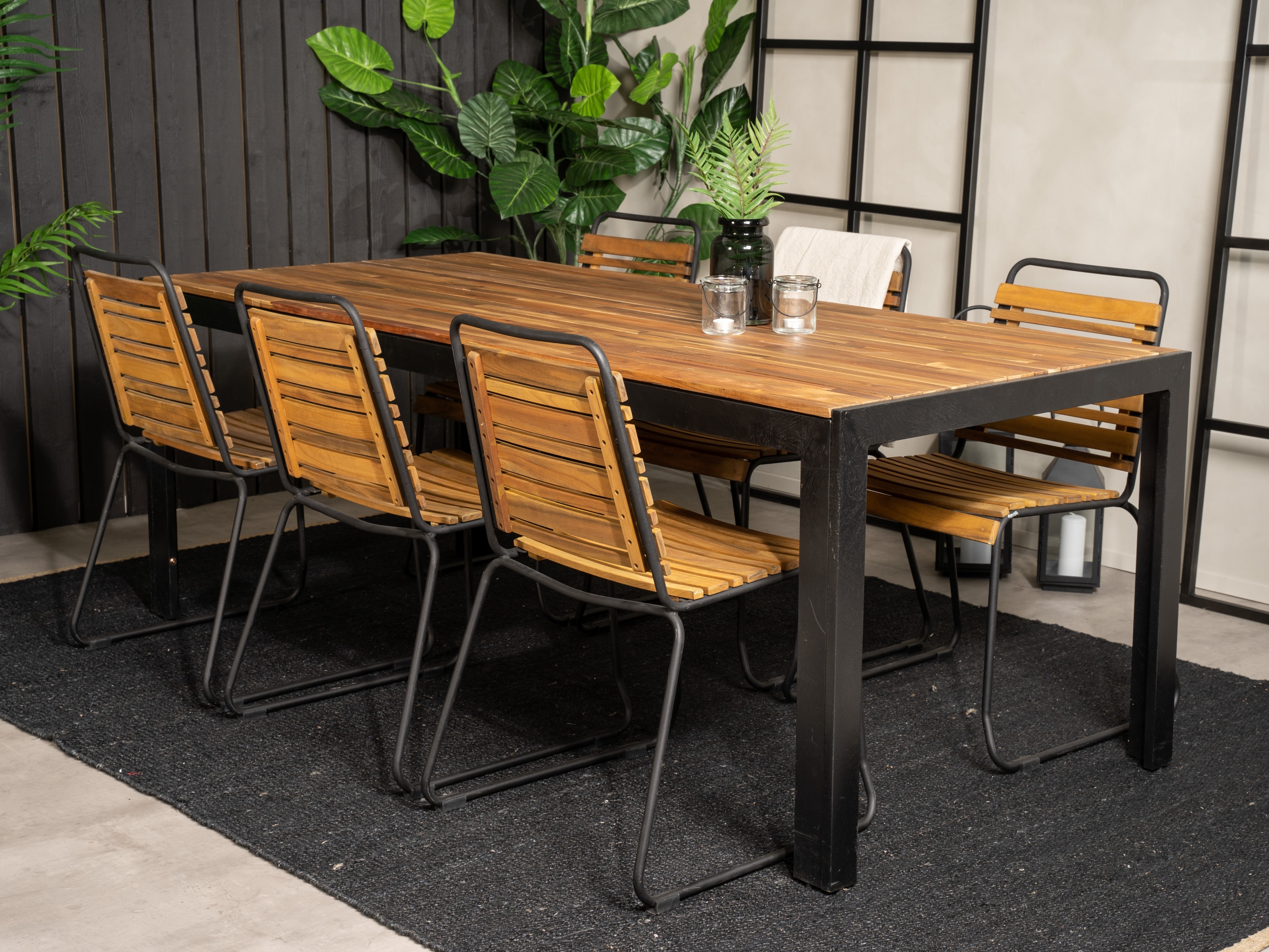Conjunto de mesa y sillas Dallas 5269