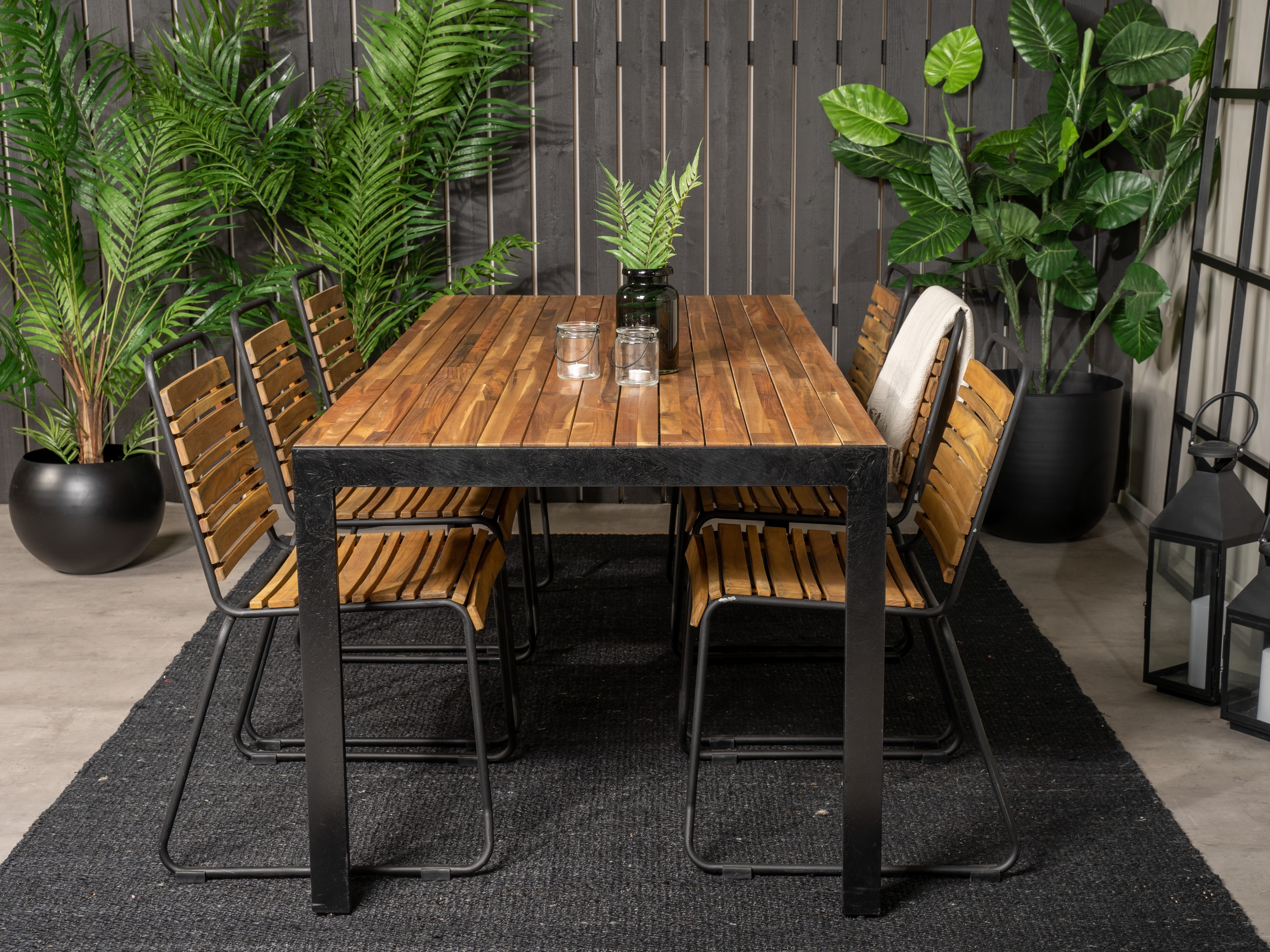 Conjunto de mesa y sillas Dallas 5269
