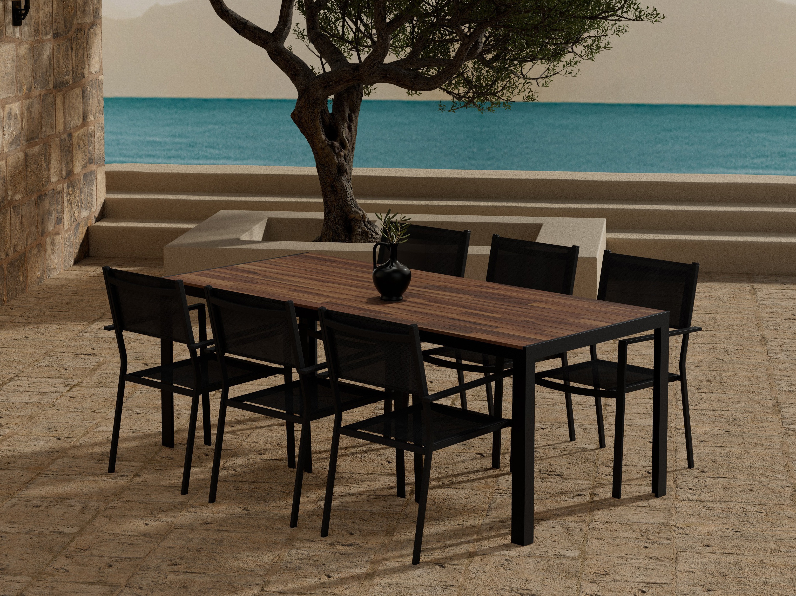 Conjunto de mesa y sillas Dallas 5274