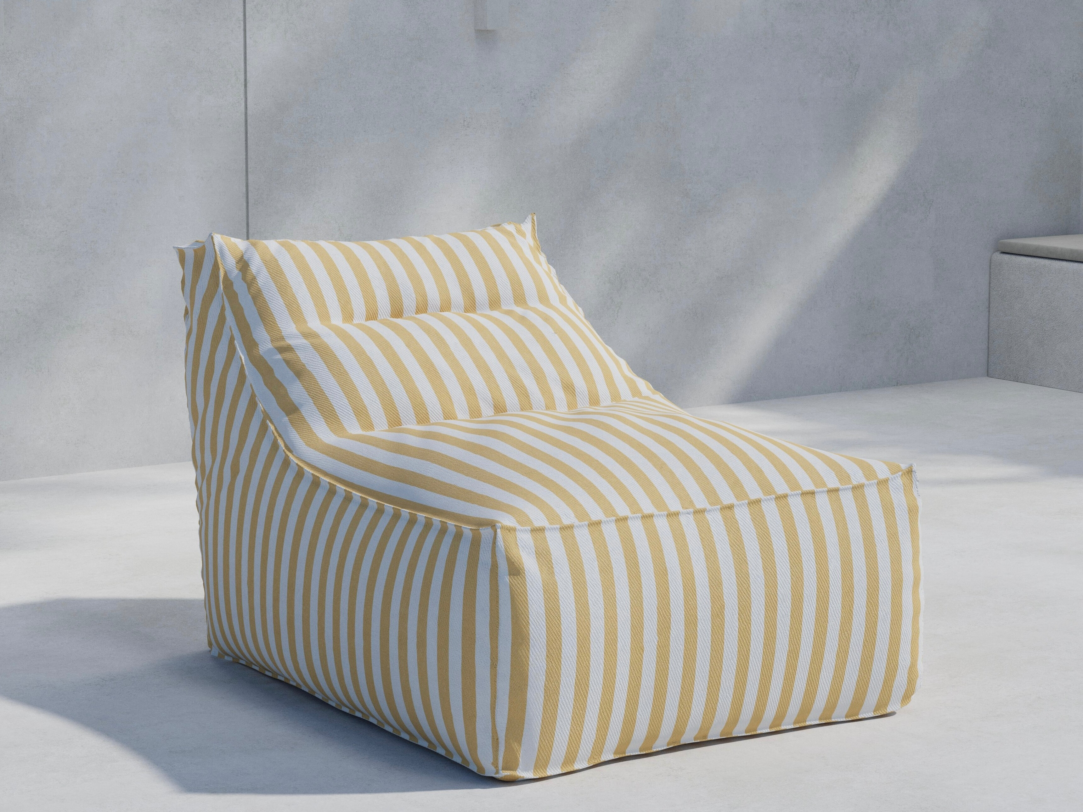 Puf Dallas 5276 (Amarillo + Blanco)