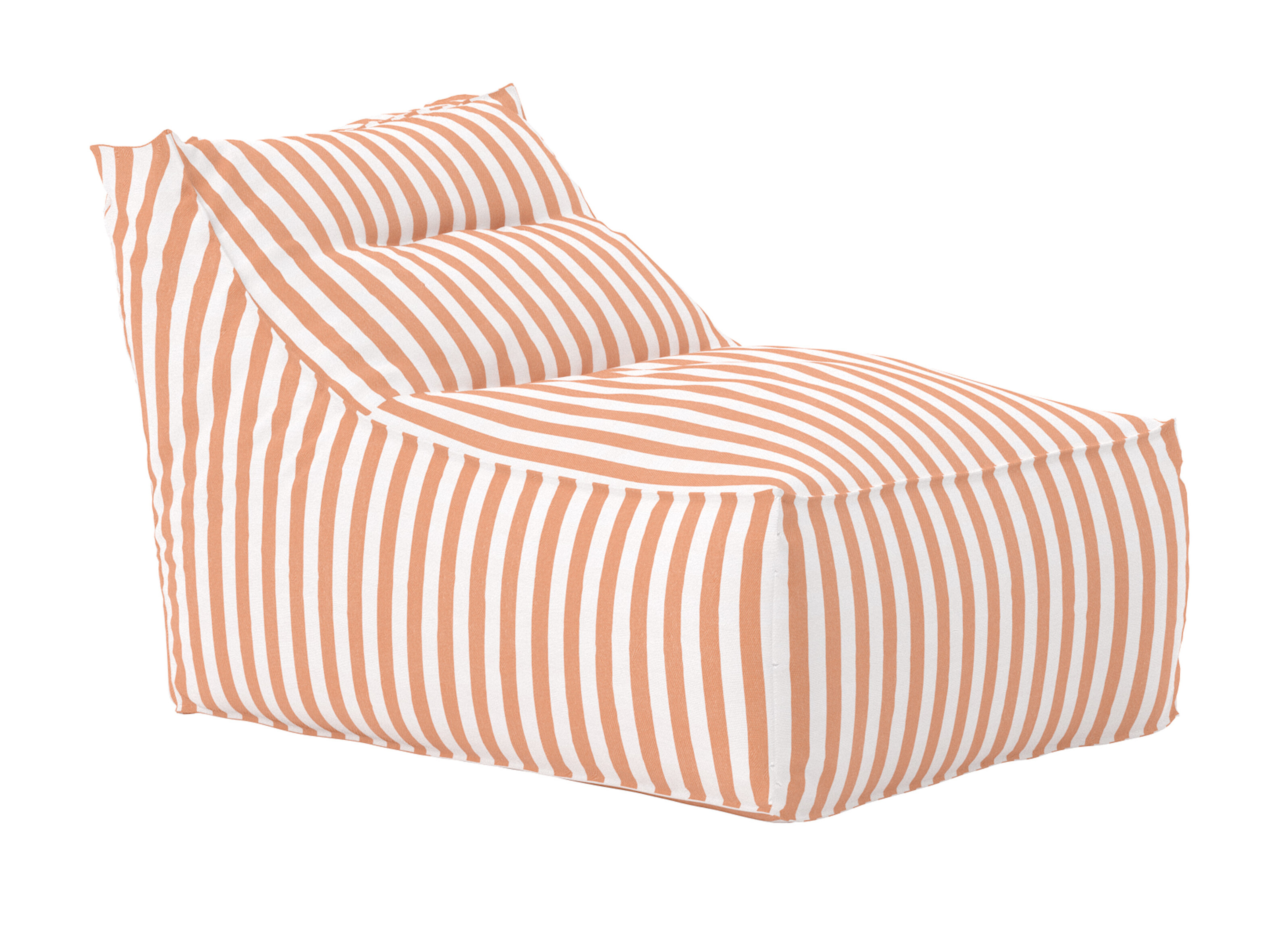 Puf Dallas 5276 (Naranja + Blanco)