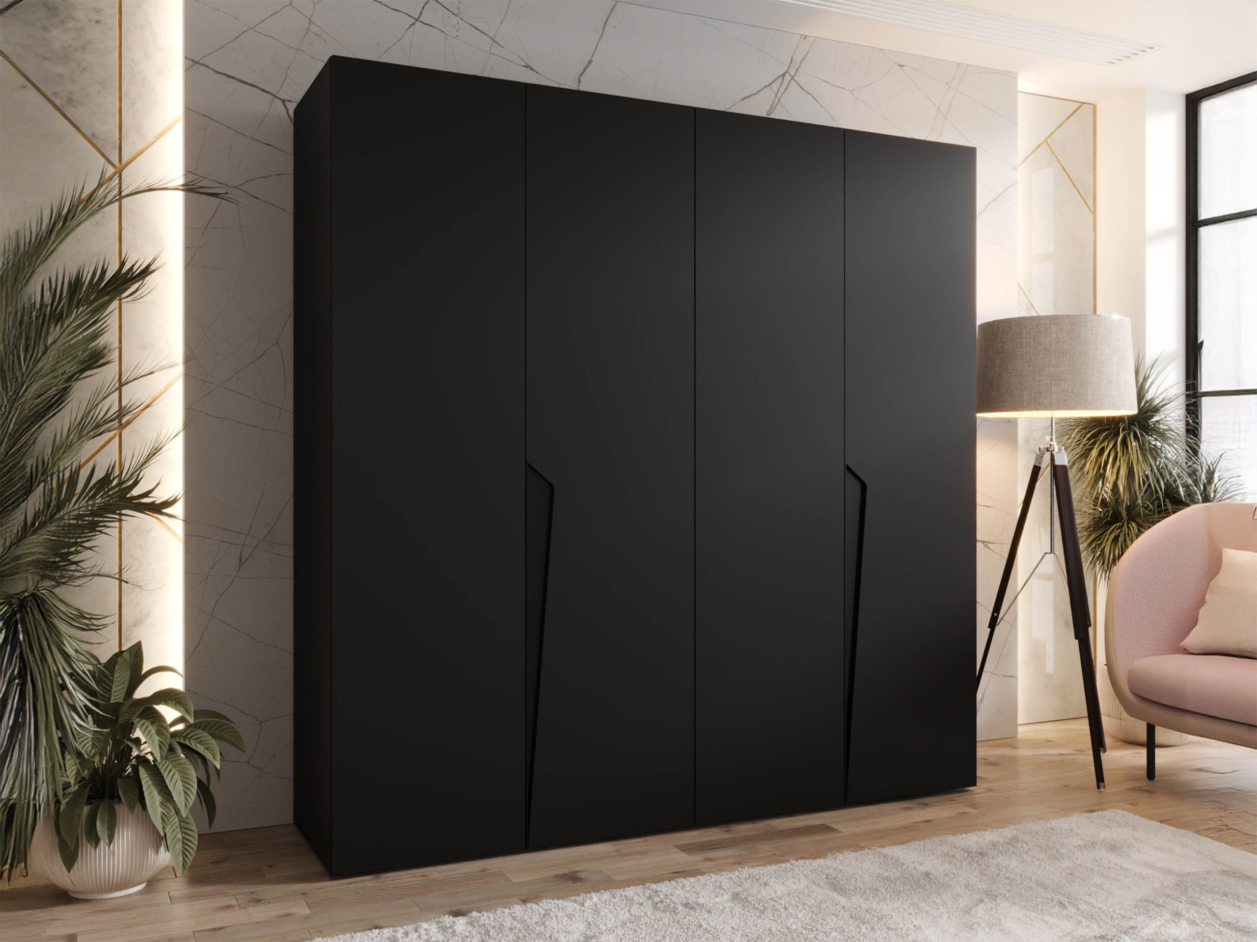 Armario Hartford 605 (Negro)