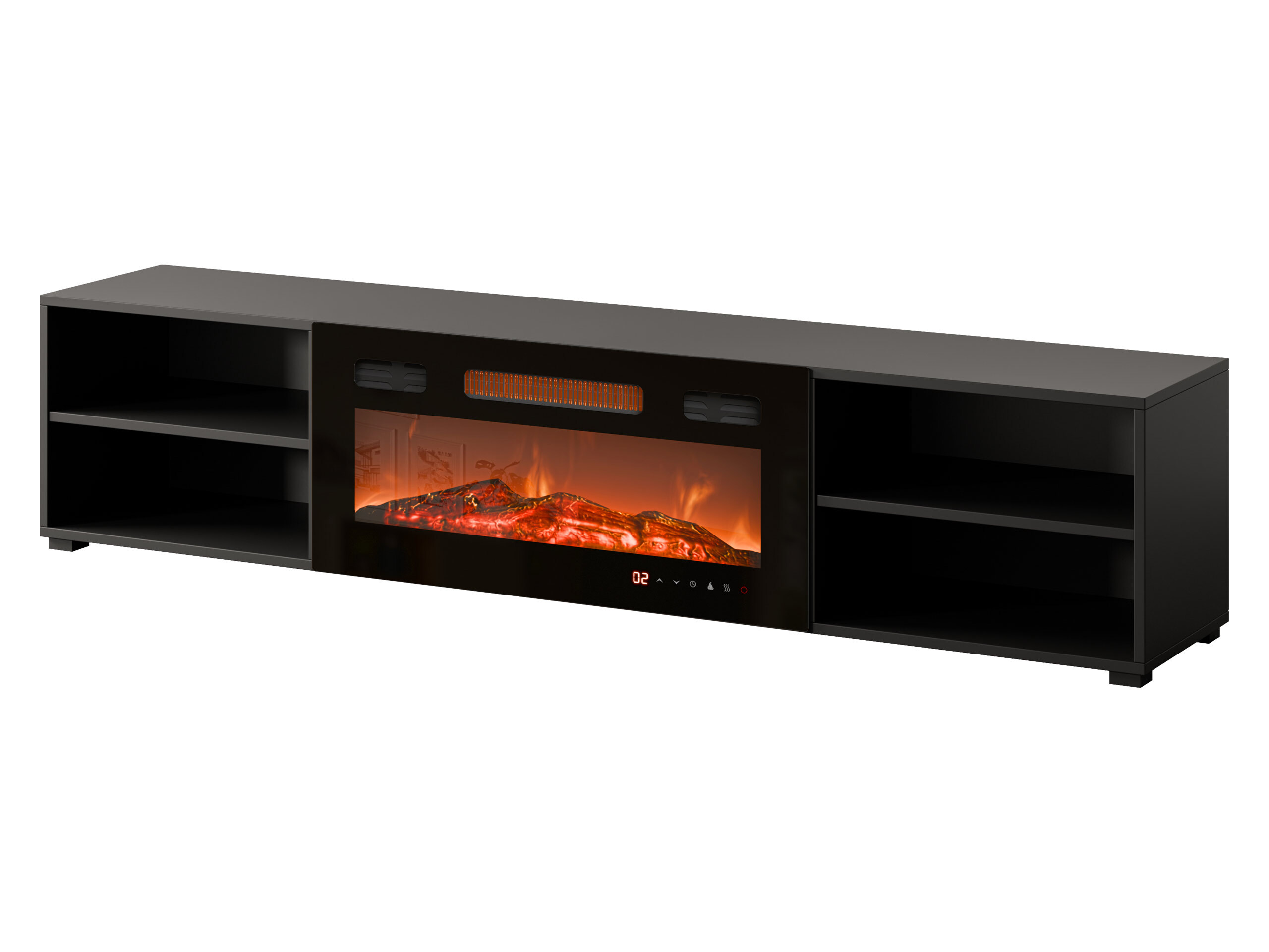 Mueble TV Charlotte 190 (Negro)