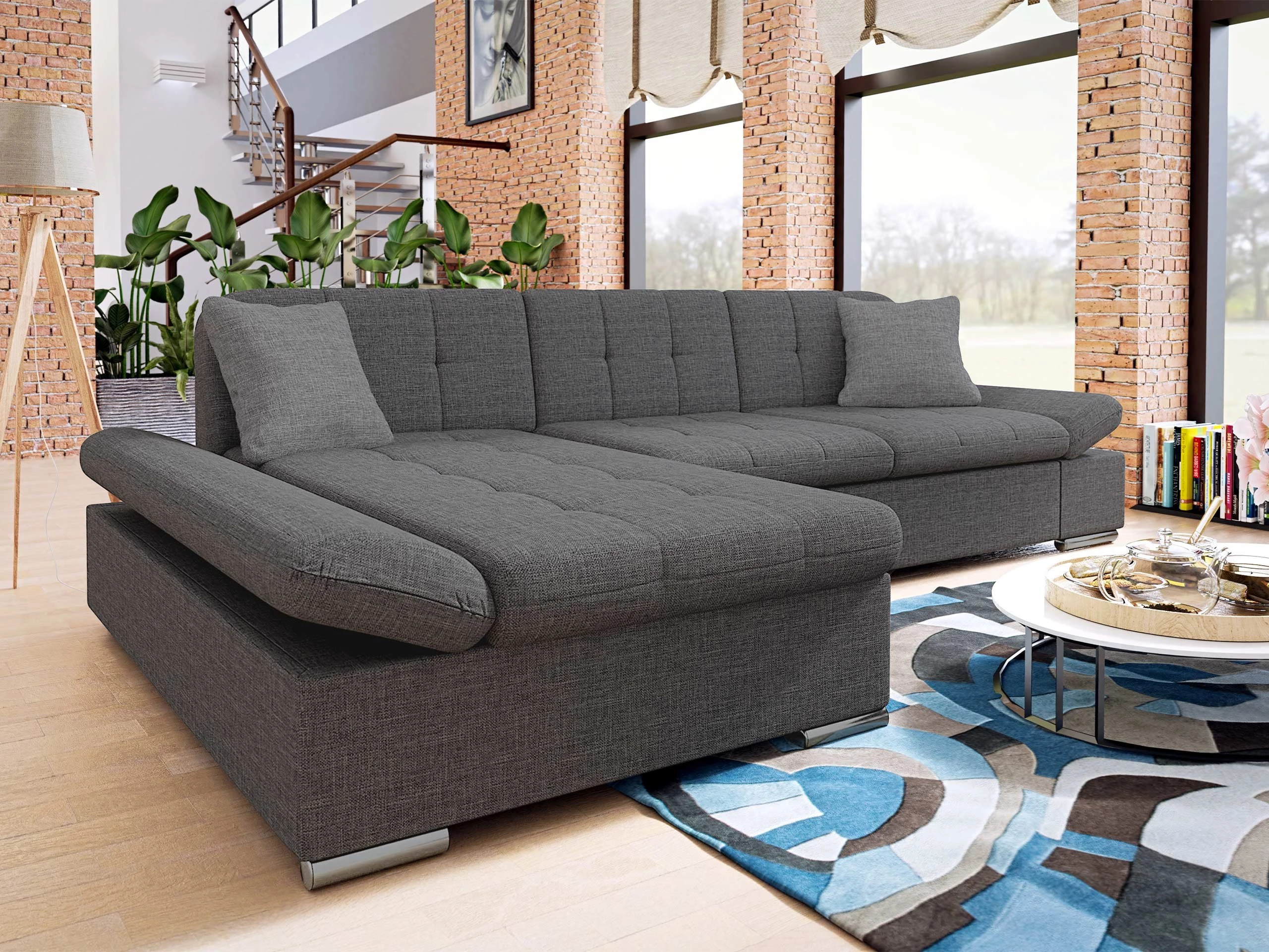 Sofá rinconero Comfivo Serenitas (Lux 06 + Lux 05)