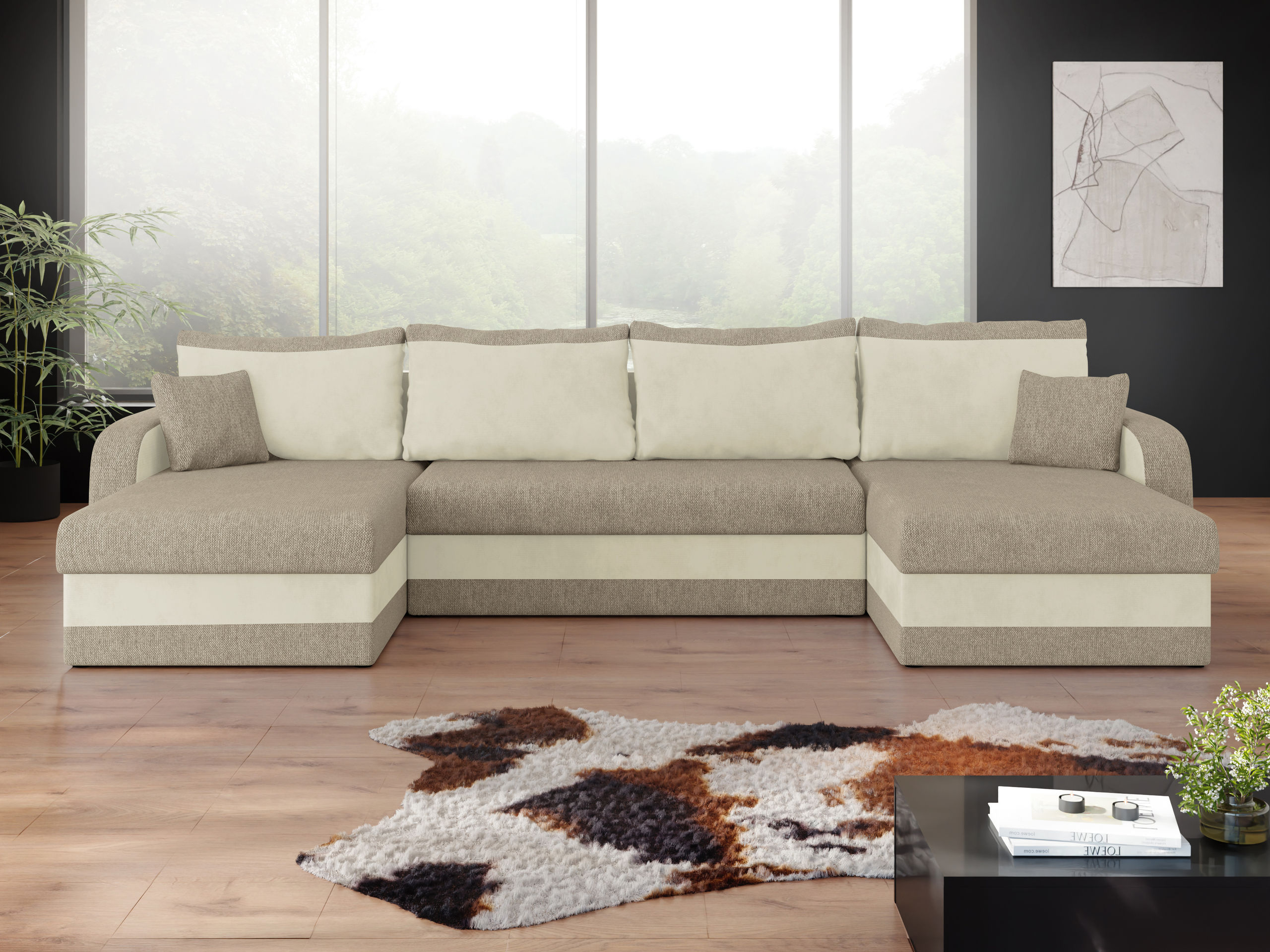 Sofá rinconero Comfivo Melissa III (Matana 17 + Polo 872)