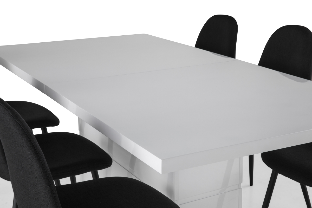 Conjunto de comedor Scandinavian Choice 624 (Negro)