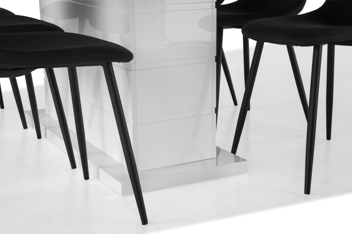 Conjunto de comedor Scandinavian Choice 624 (Negro)