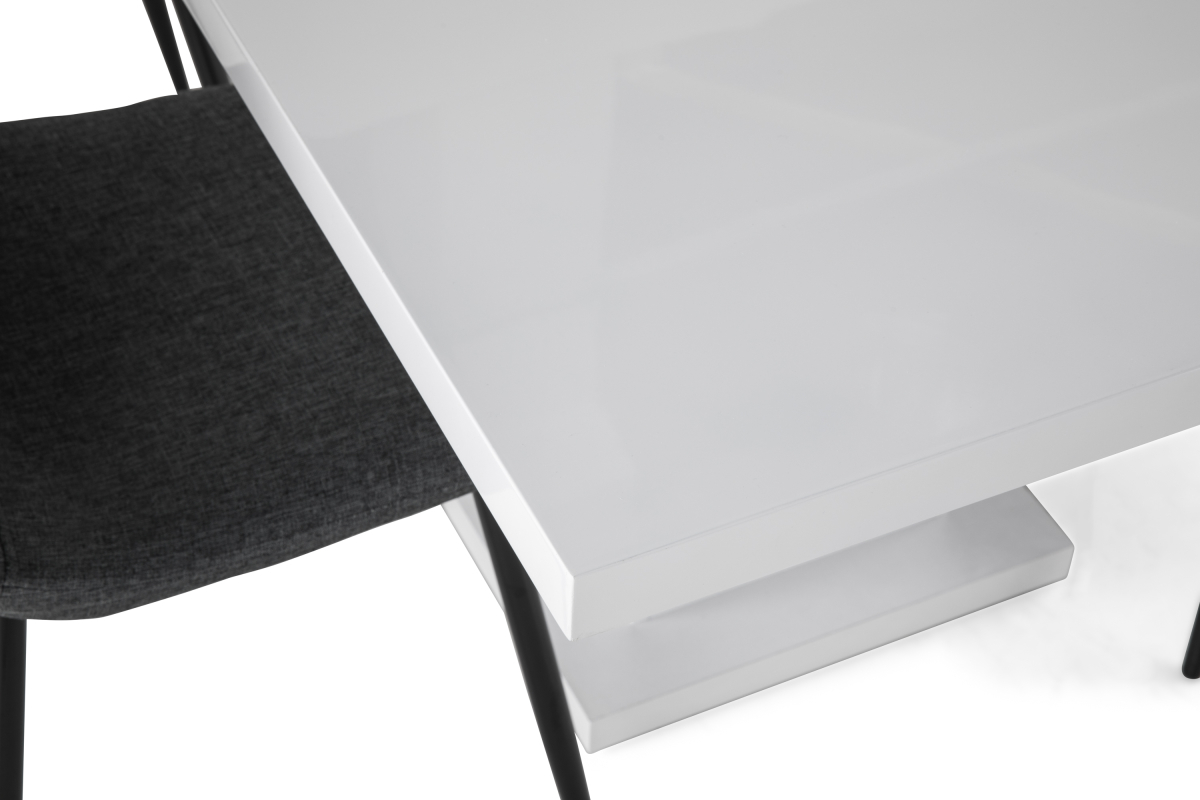 Conjunto de comedor Scandinavian Choice 629 (Gris + Negro)