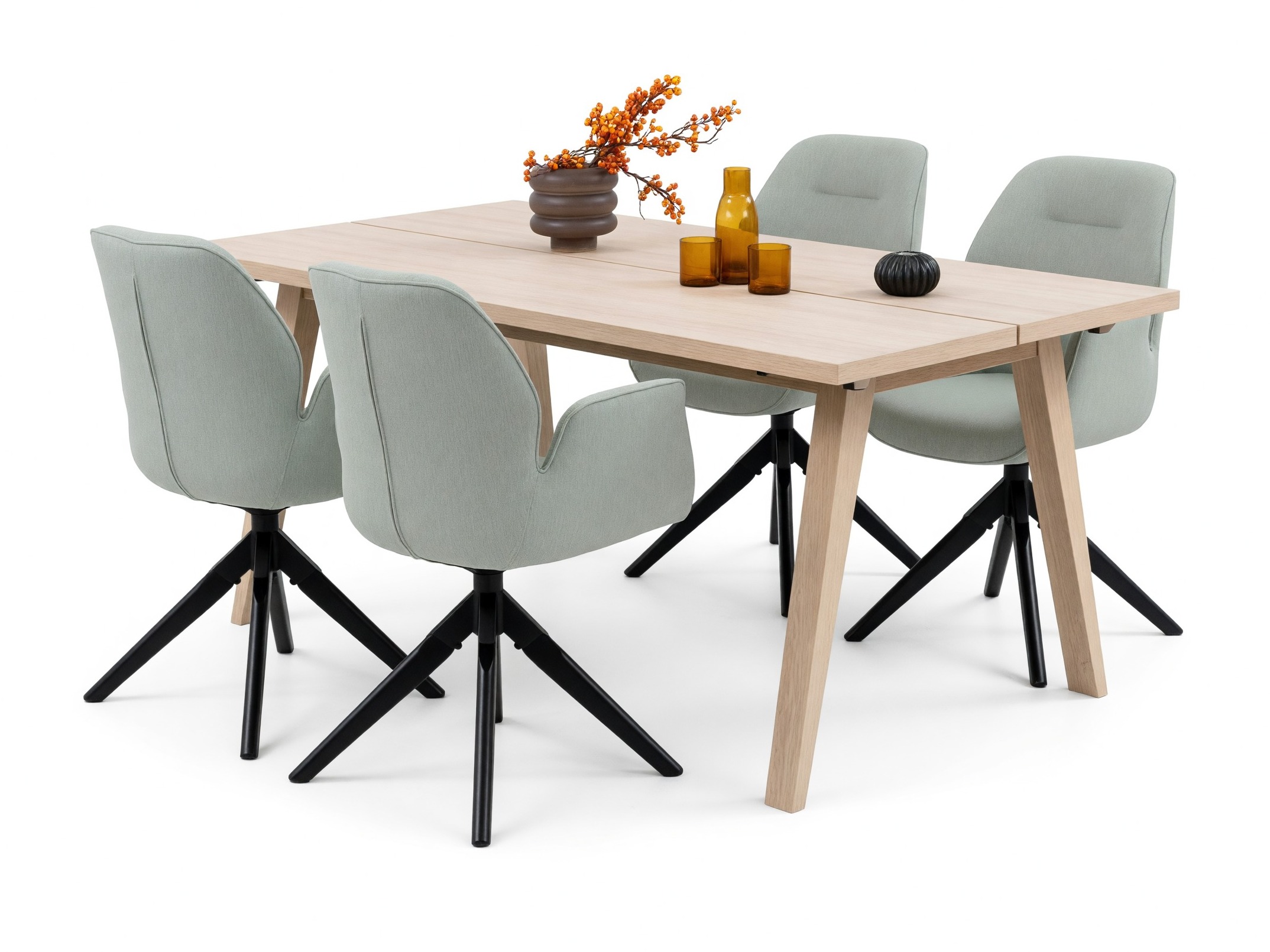 Conjunto de mesas y sillas para comedor Norsica Albene 111