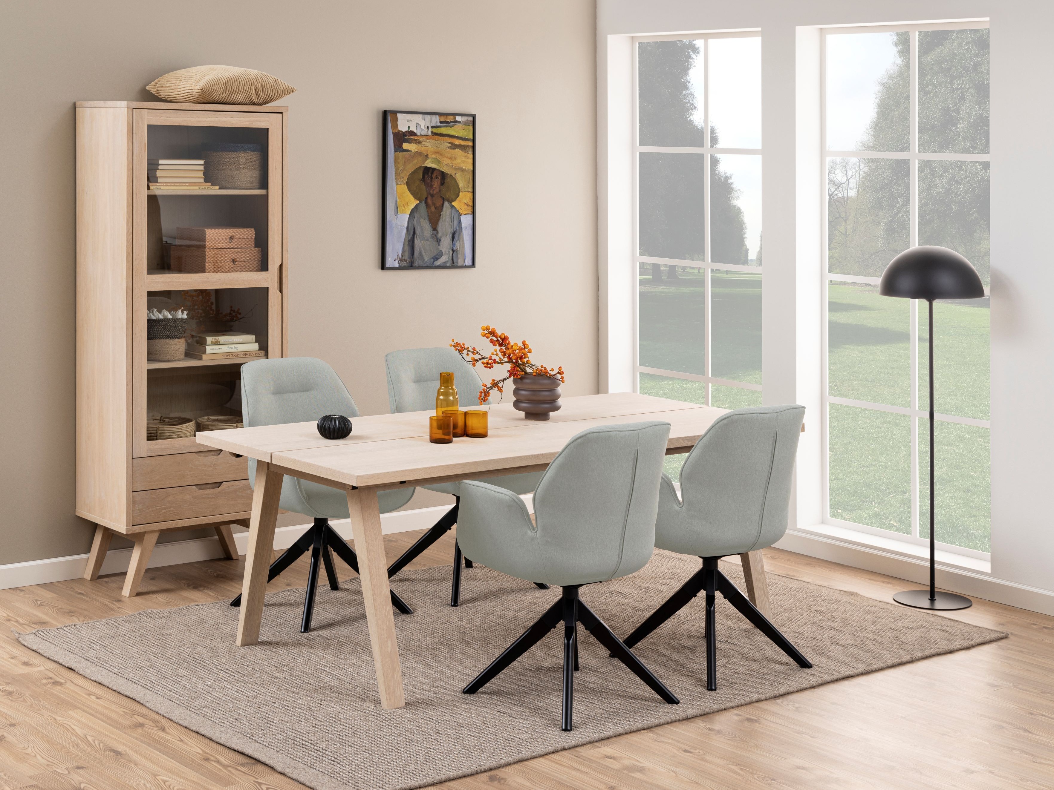 Conjunto de mesas y sillas para comedor Norsica Albene 111