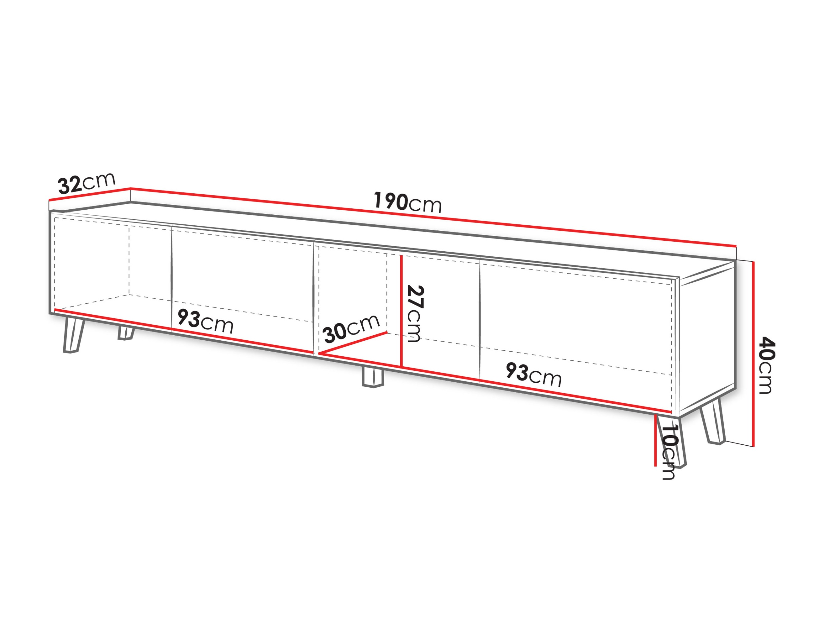 Mueble TV Levtive 101 (Cachemira)