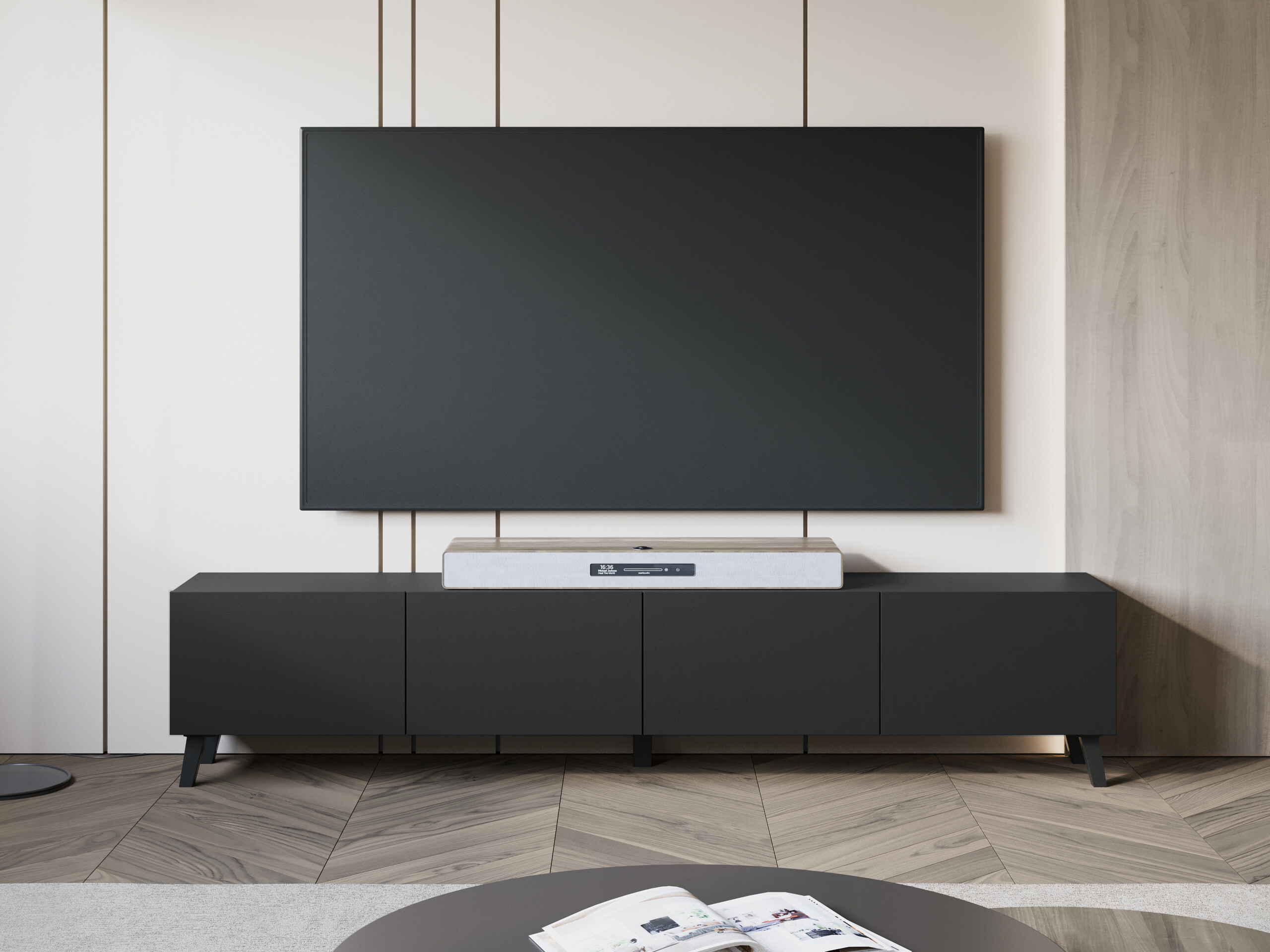 Mueble TV Levtive 101 (Grafito)