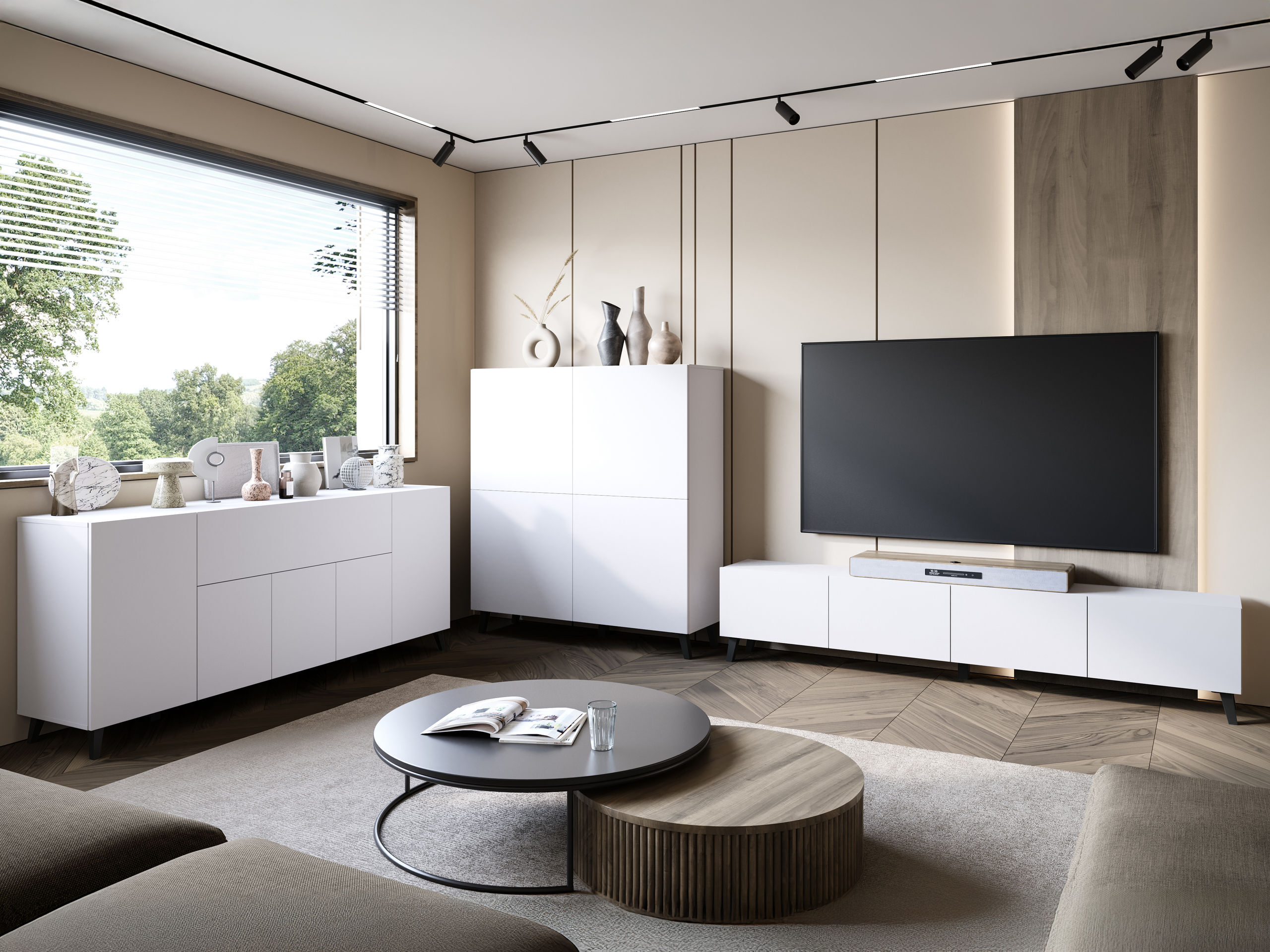 Aparador Levtive 102 (Blanco)