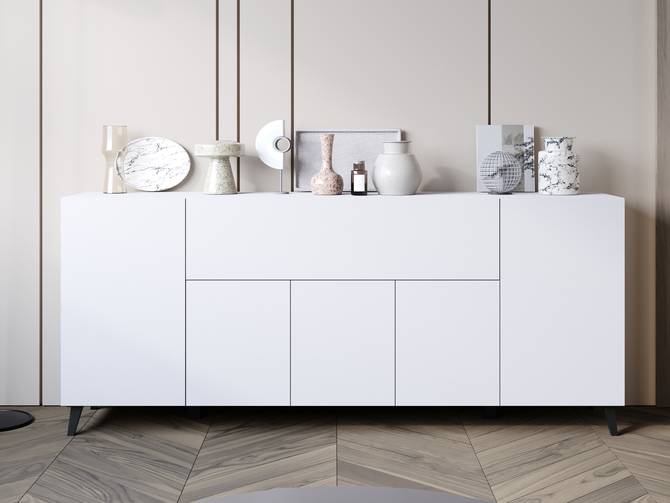 Aparador Levtive 103 (Blanco)
