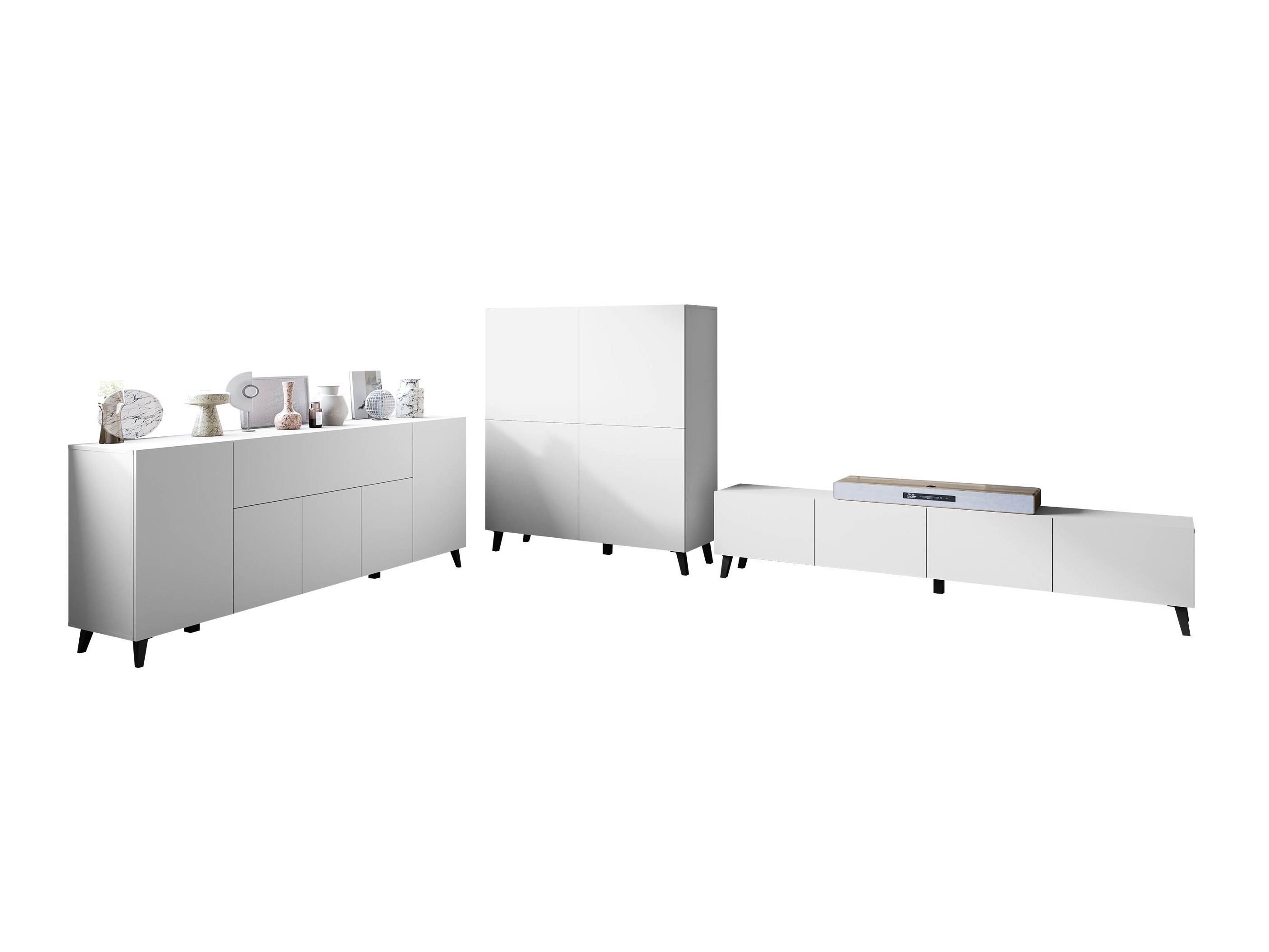 Conjunto de salón Levtive 104 (Blanco)
