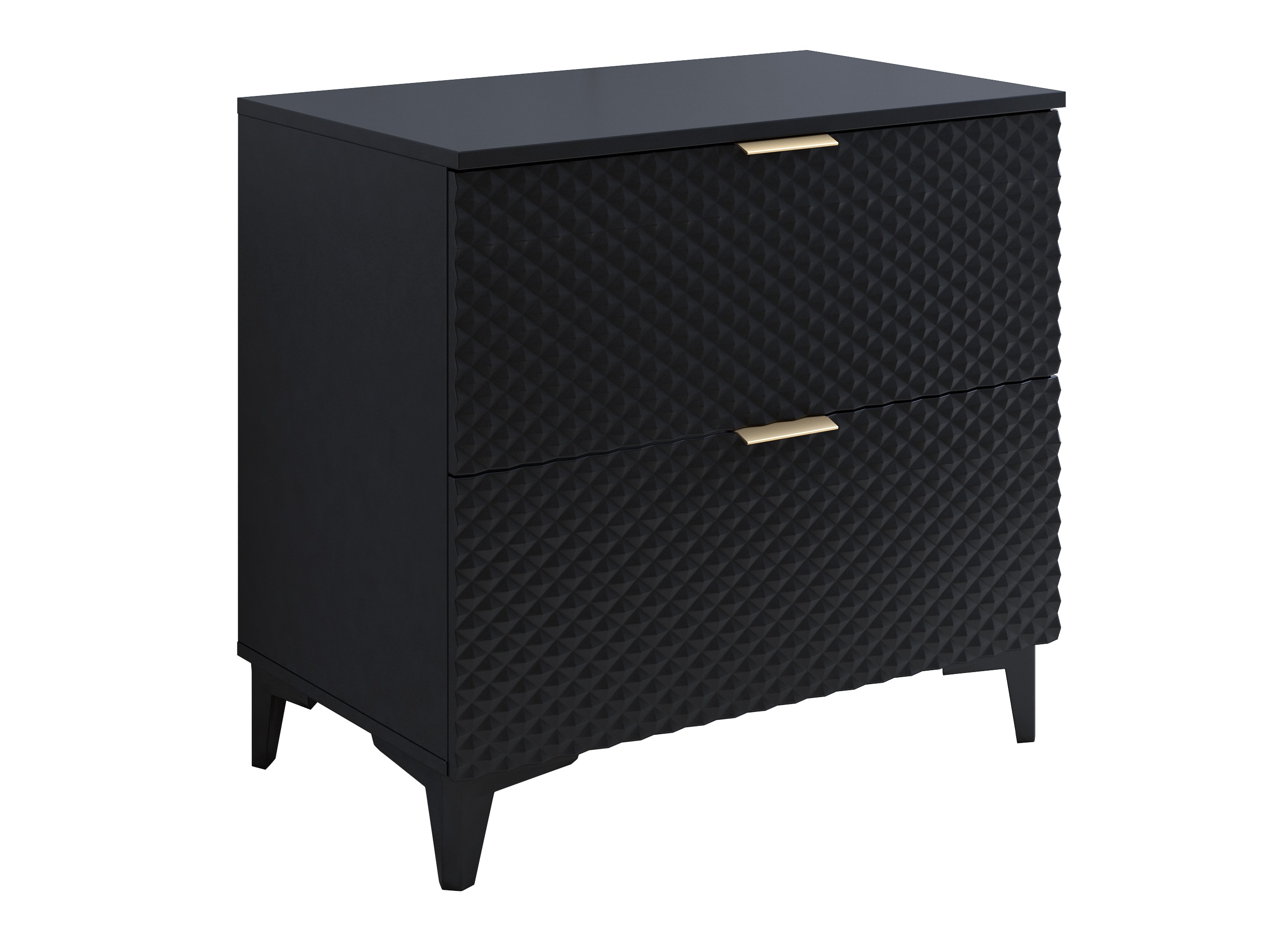 Armario de baño de pie para lavabo Liretu 102 (Negro)