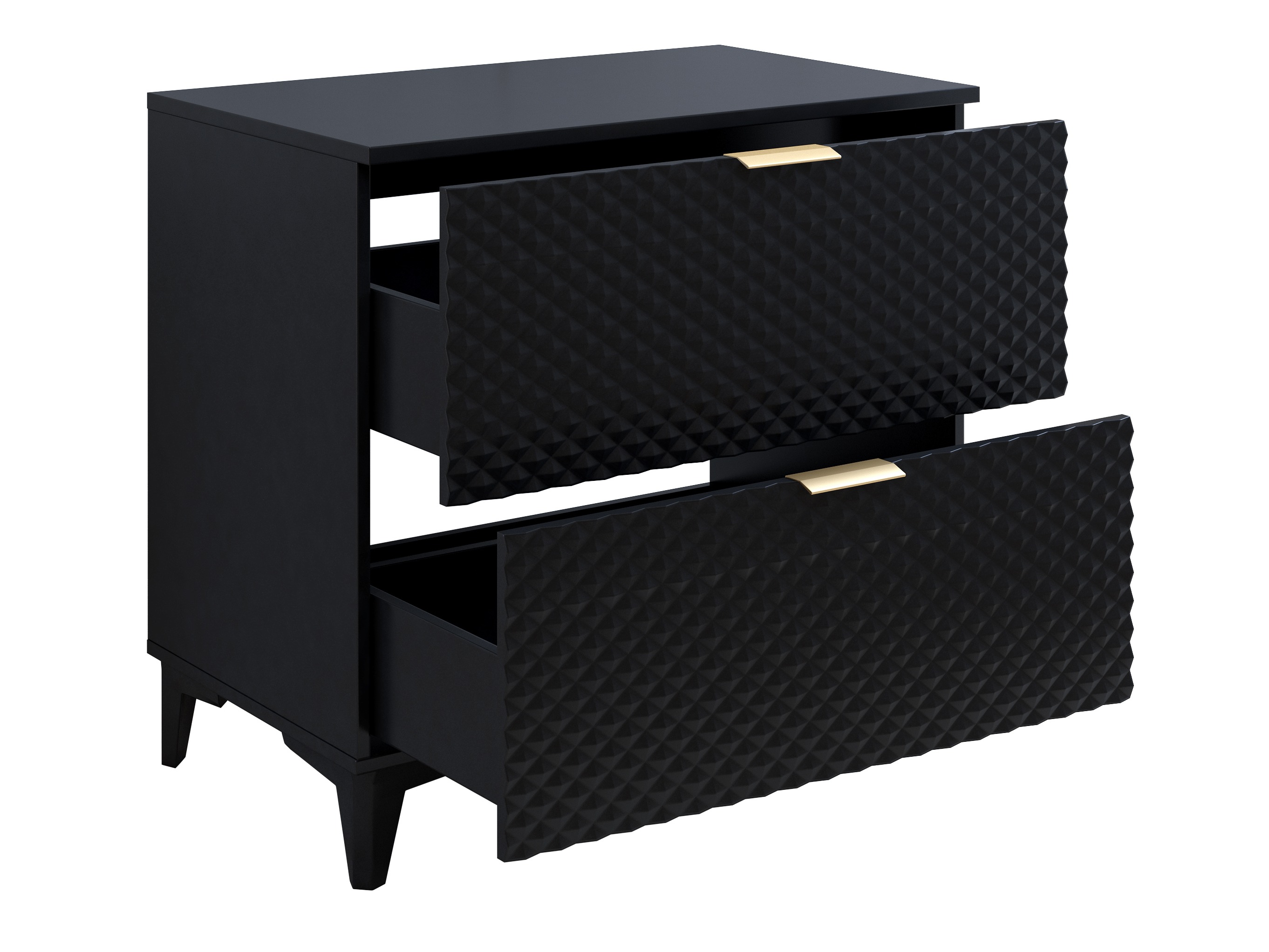 Armario de baño de pie para lavabo Liretu 102 (Negro)