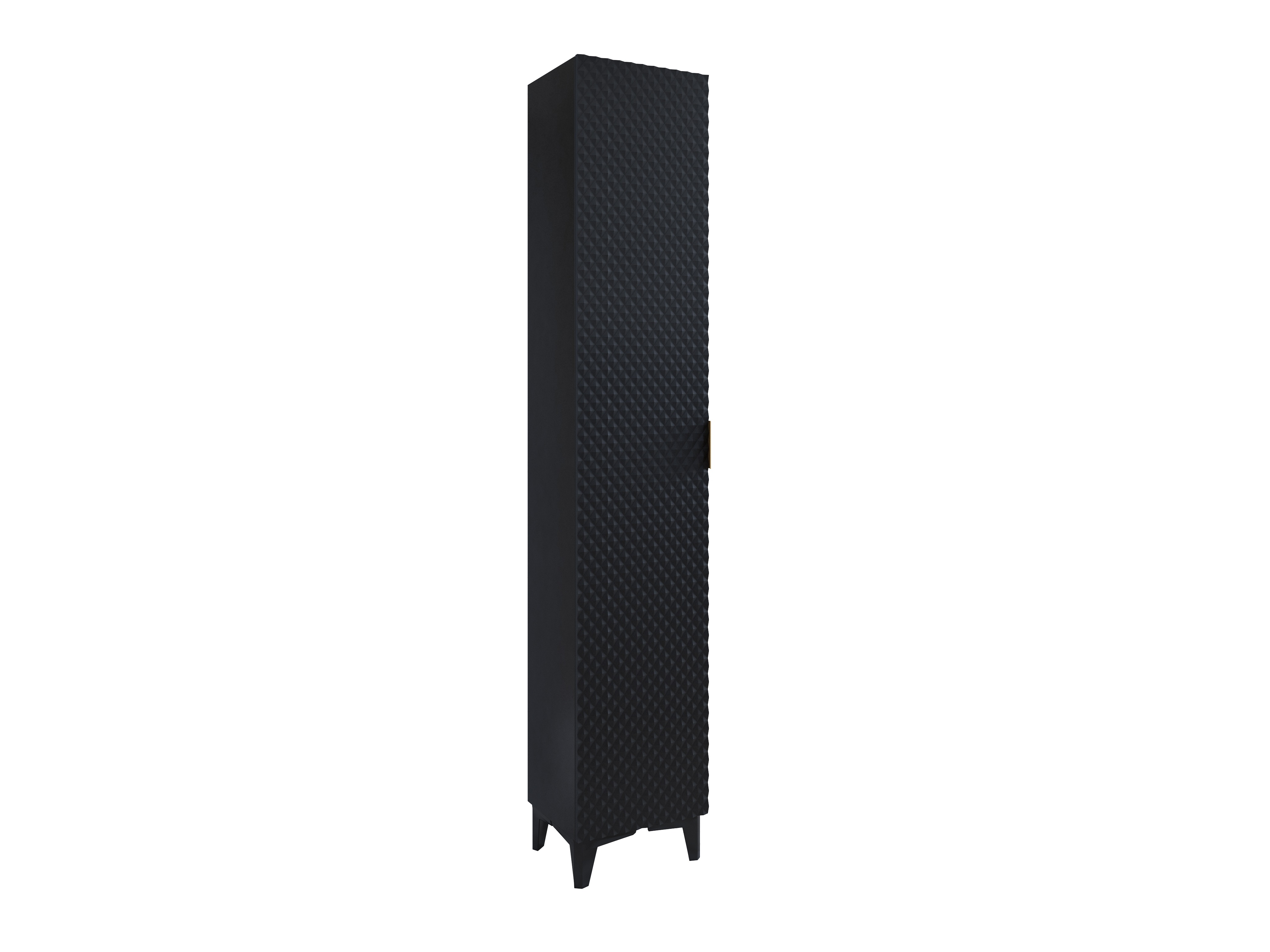 Armario de pie para baño Liretu 100 (Negro)