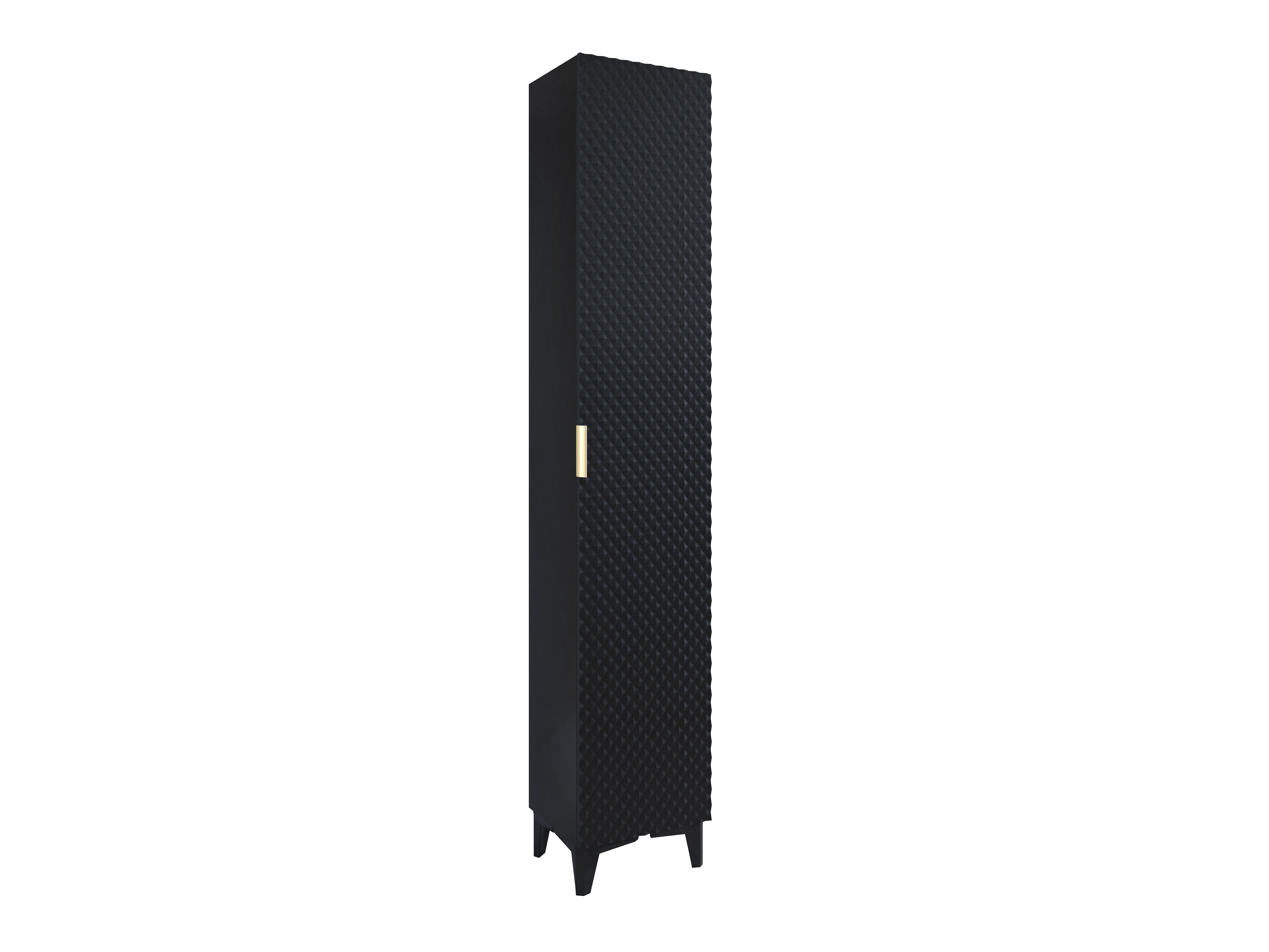 Armario de pie para baño Liretu 100 (Negro)