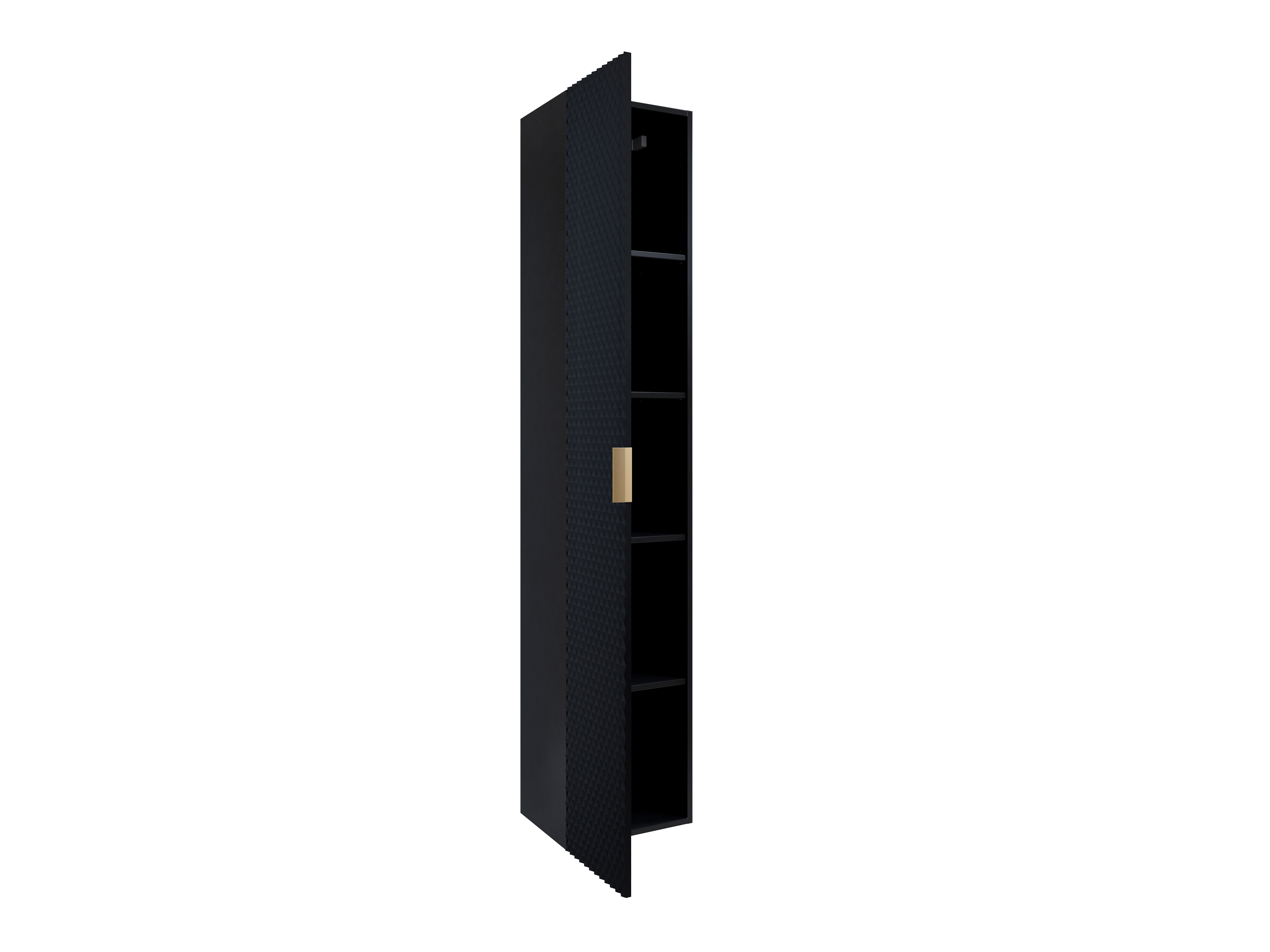 Armario colgante para baño Liretu 105 (Negro)