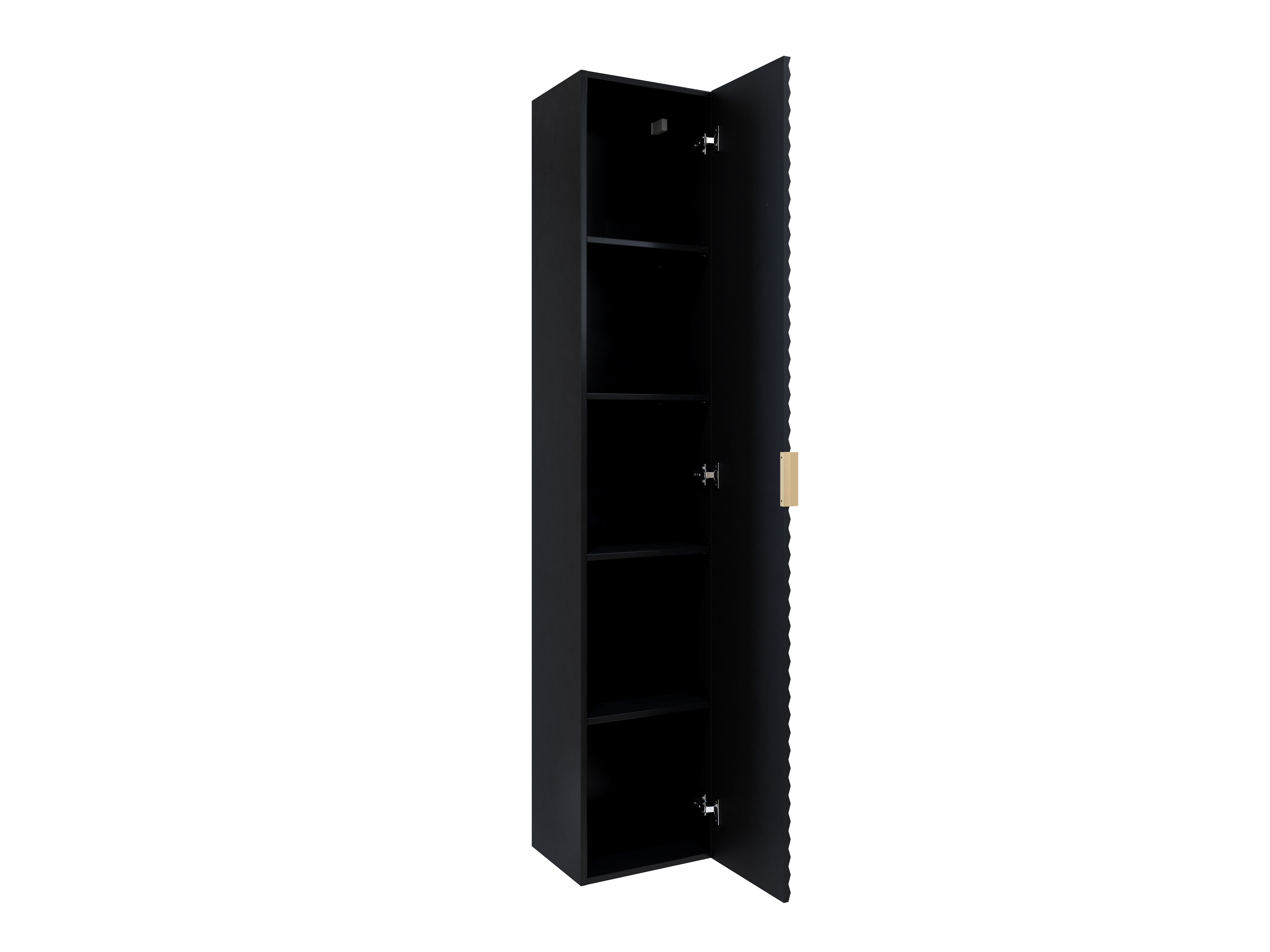 Armario colgante para baño Liretu 105 (Negro)