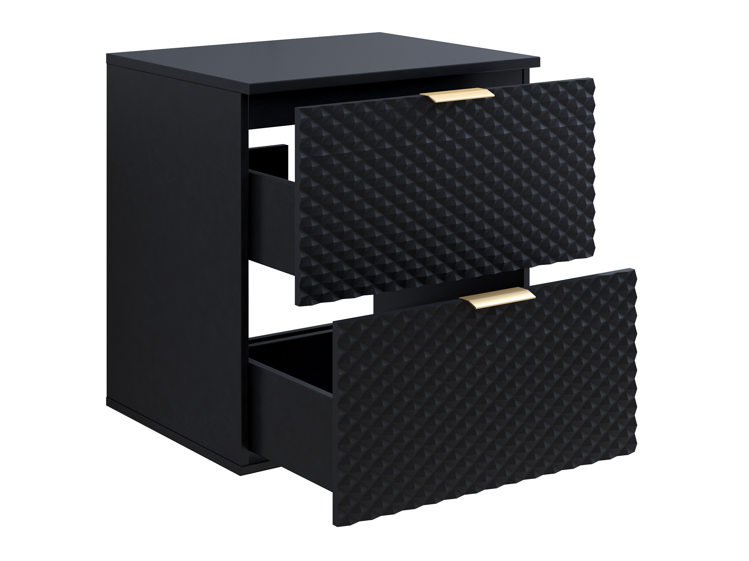 Armario de baño colgante para lavabo Liretu 106 (Negro)