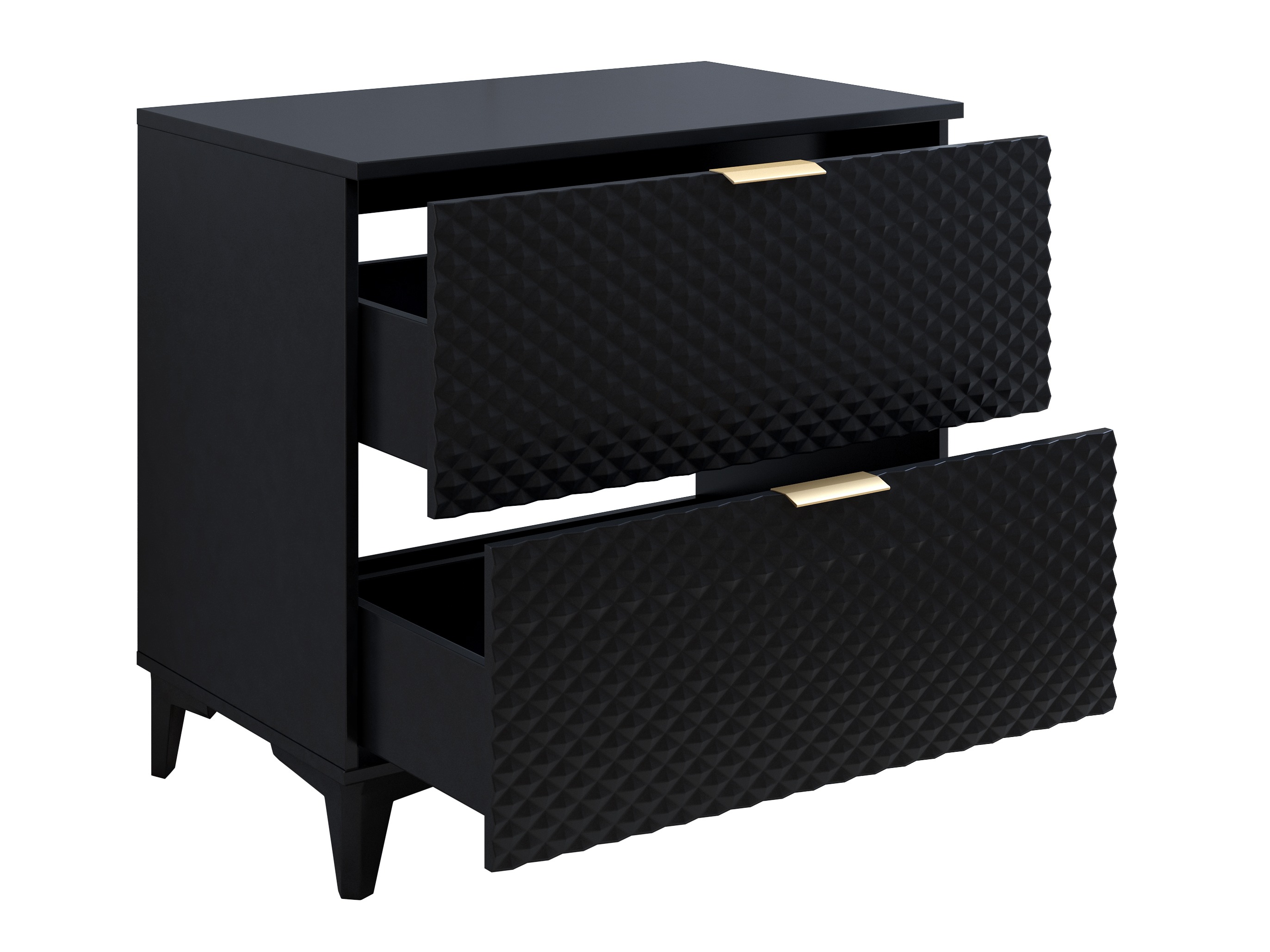 Conjunto de mueble de baño Liretu 104 (Negro)
