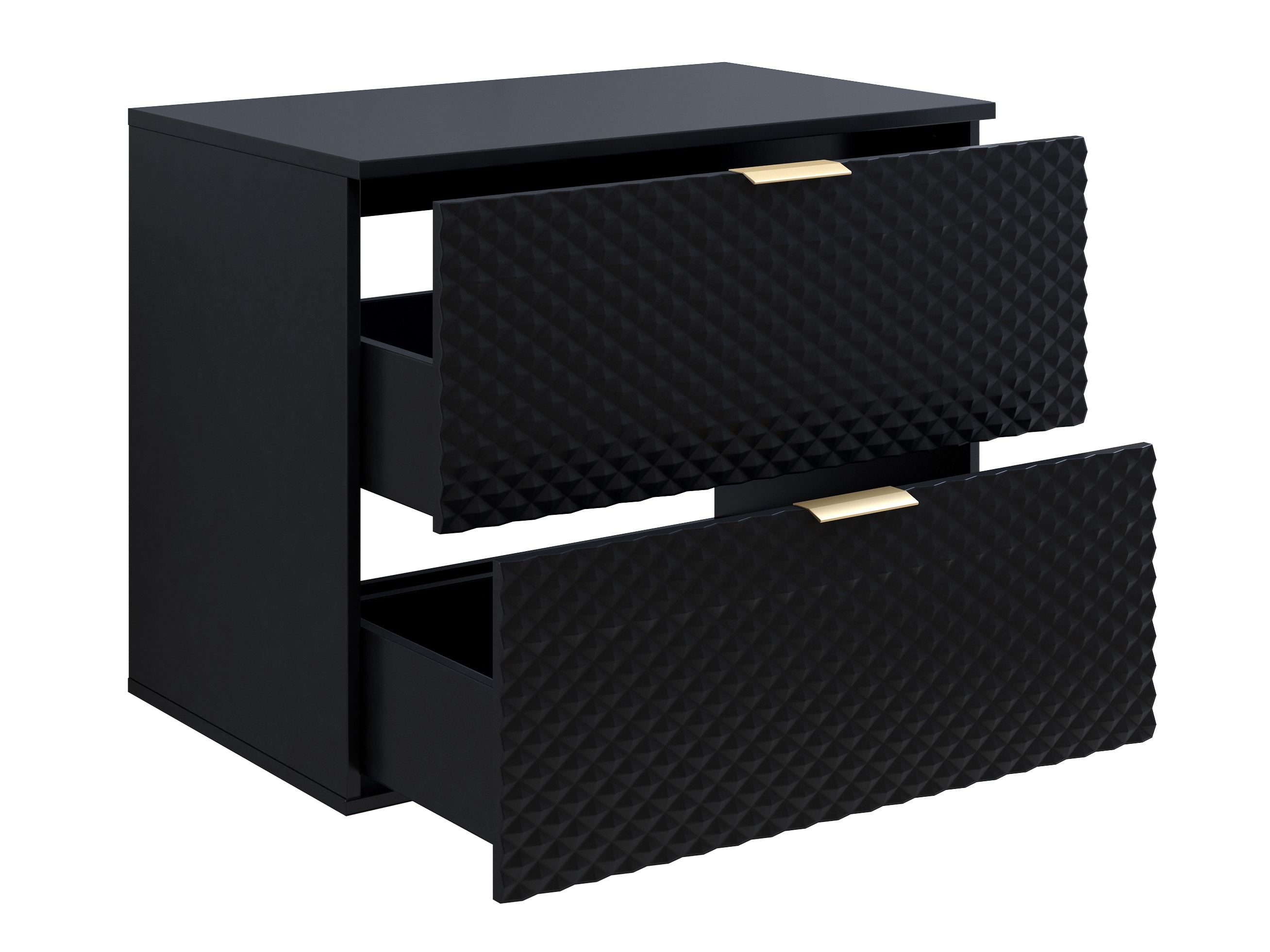 Conjunto de mueble de baño Liretu 108 (Negro)