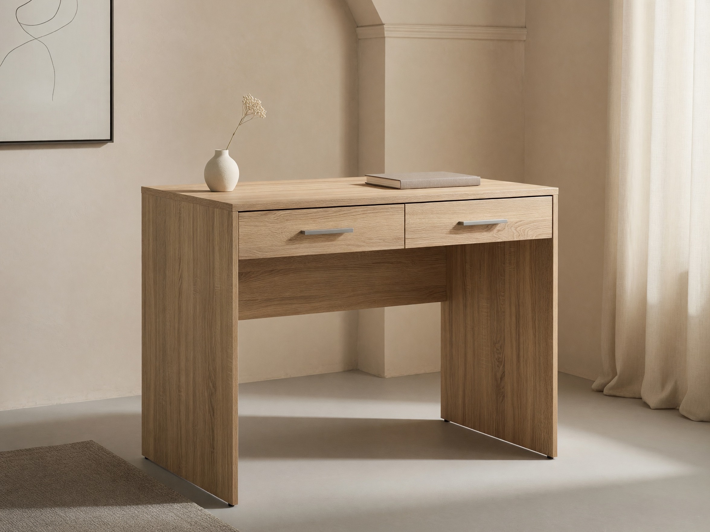 Mesa de oficina Novsore 109 (Roble Sonoma)