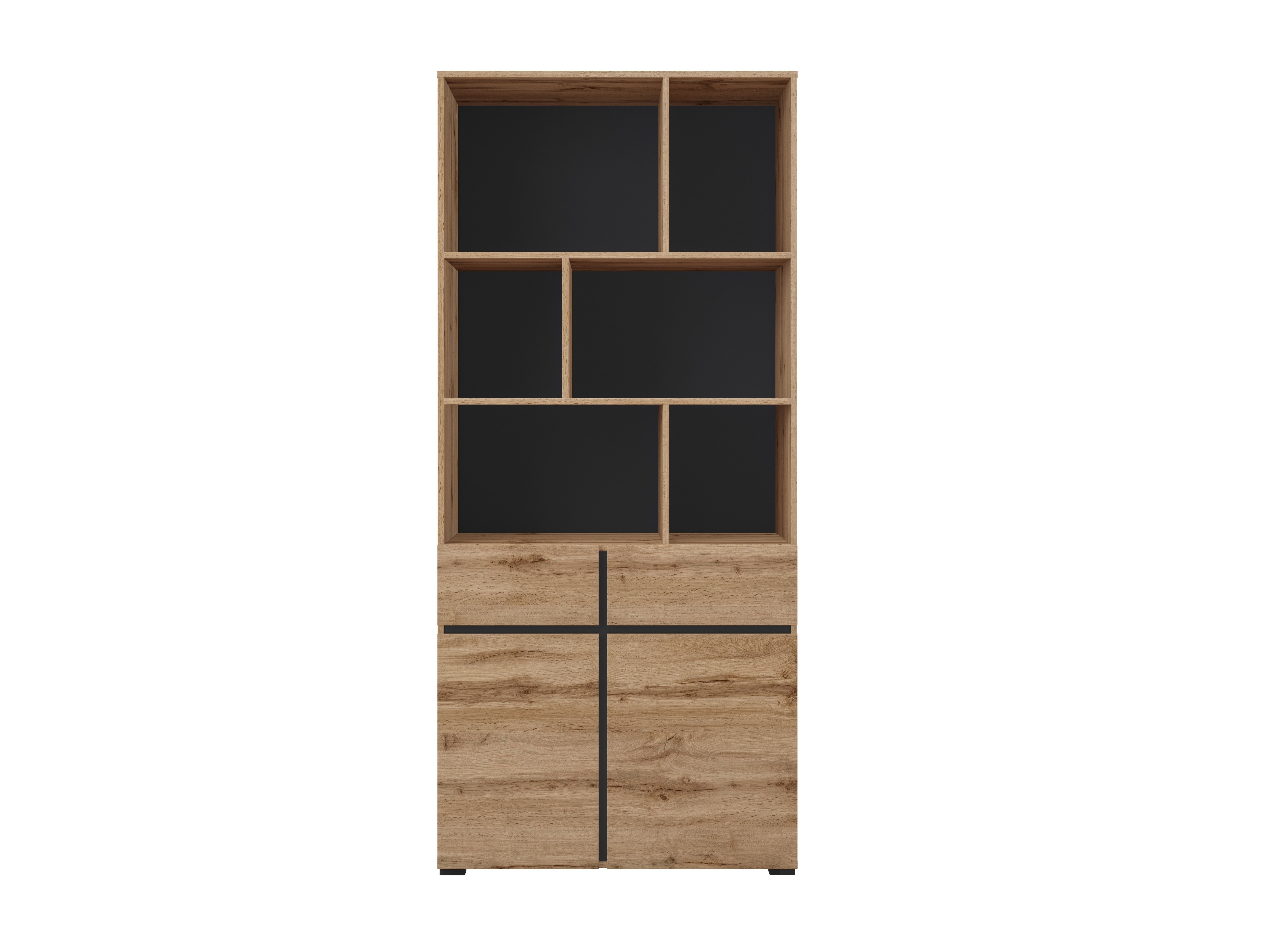 Estantería Alfere 126 (Roble wotan)