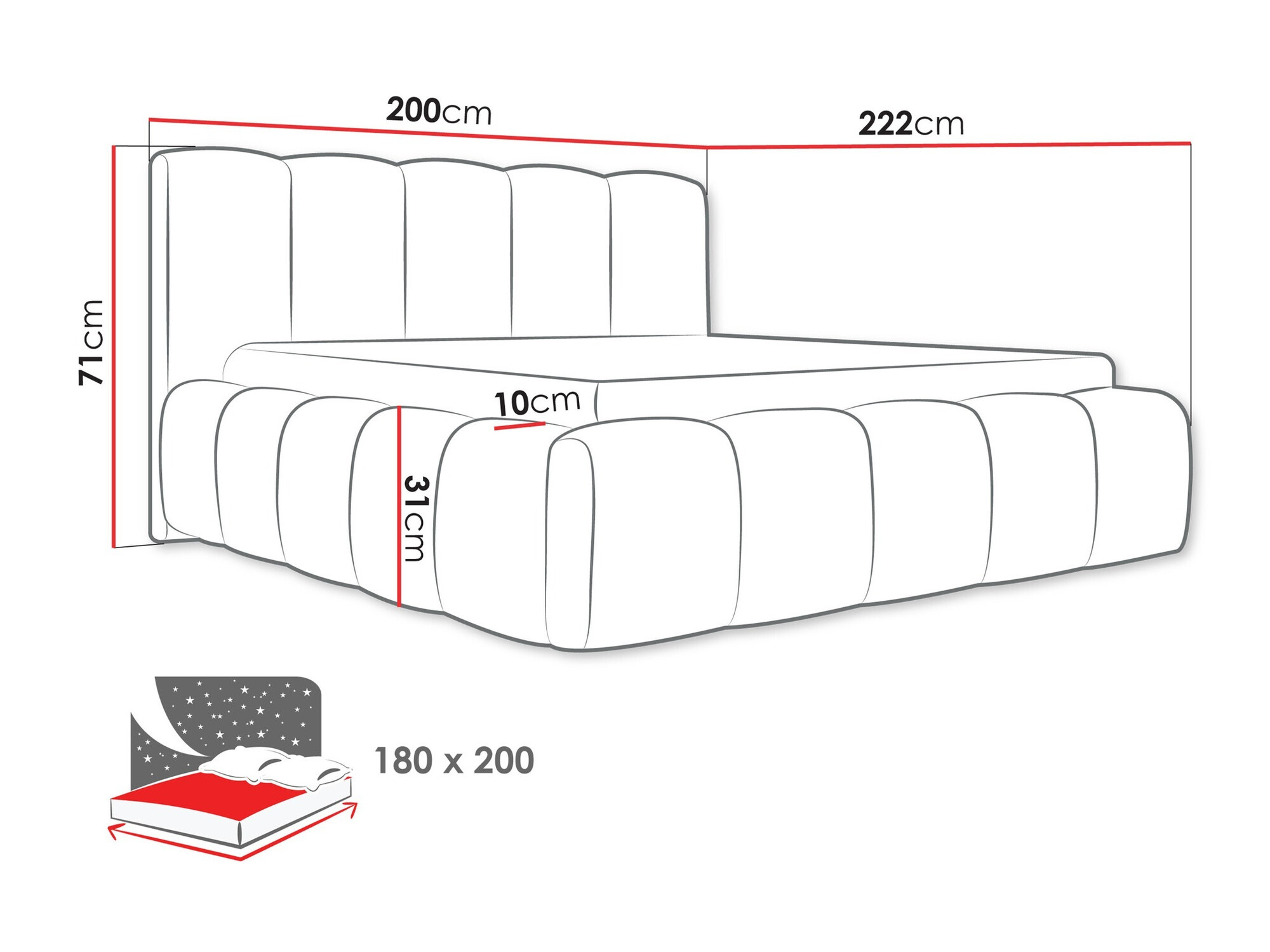 Cama SP6843