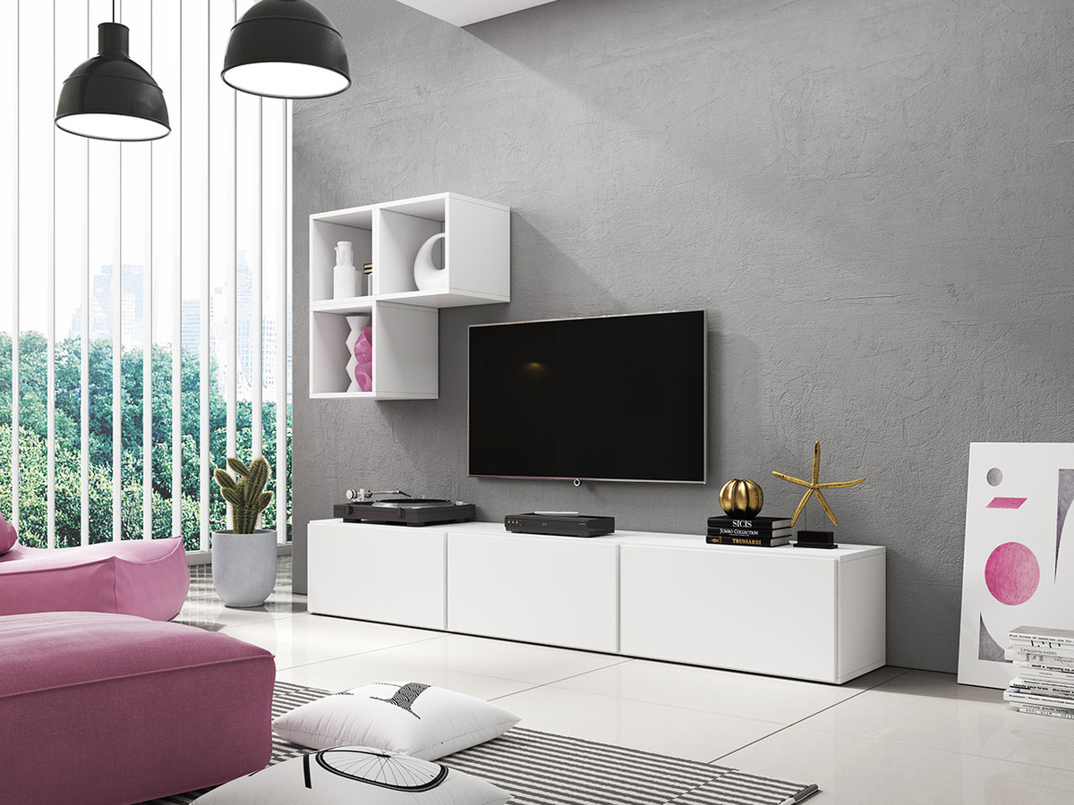 Mueble TV Corbele 102 (Blanco)