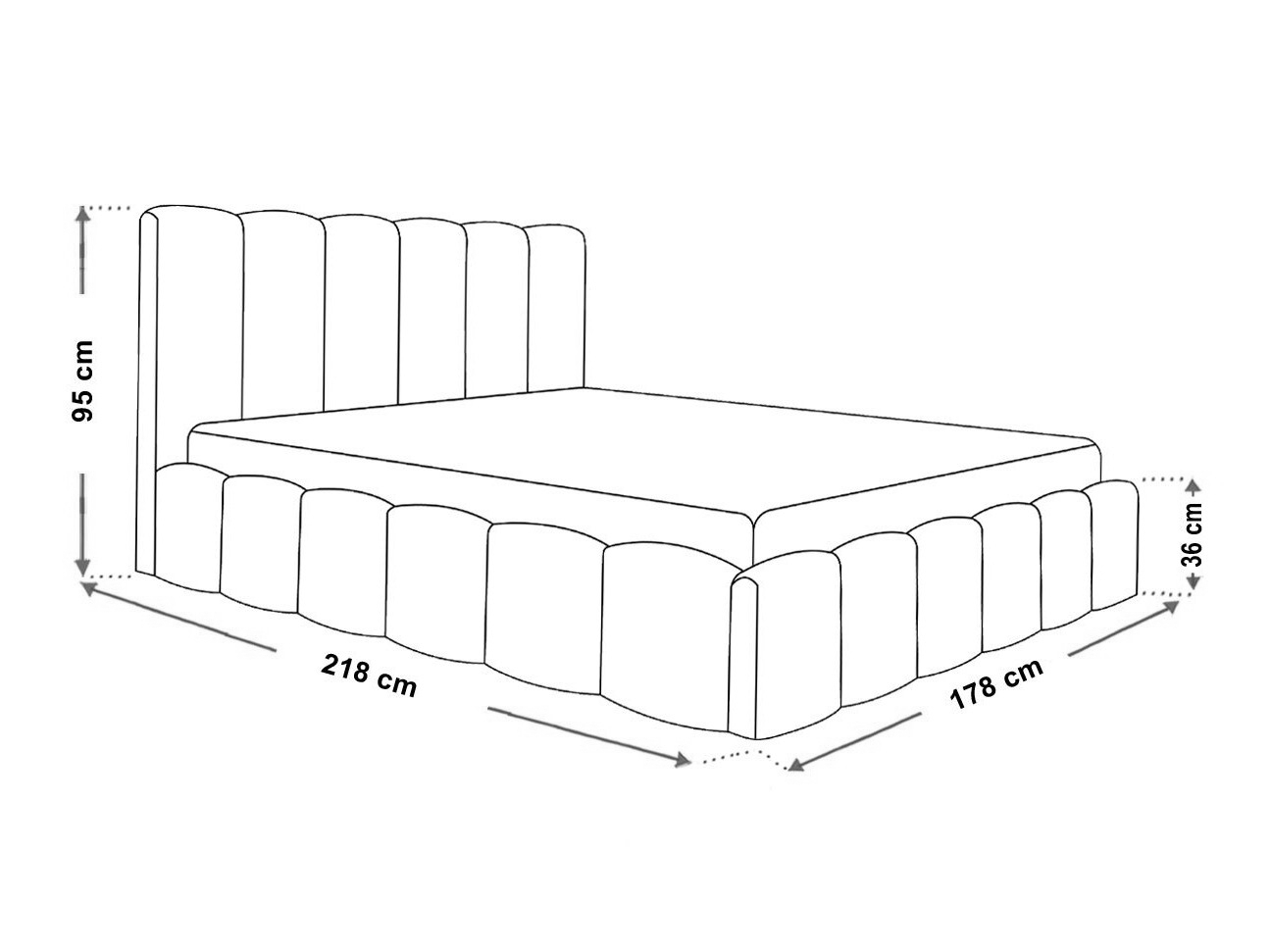 Cama Peoria 100