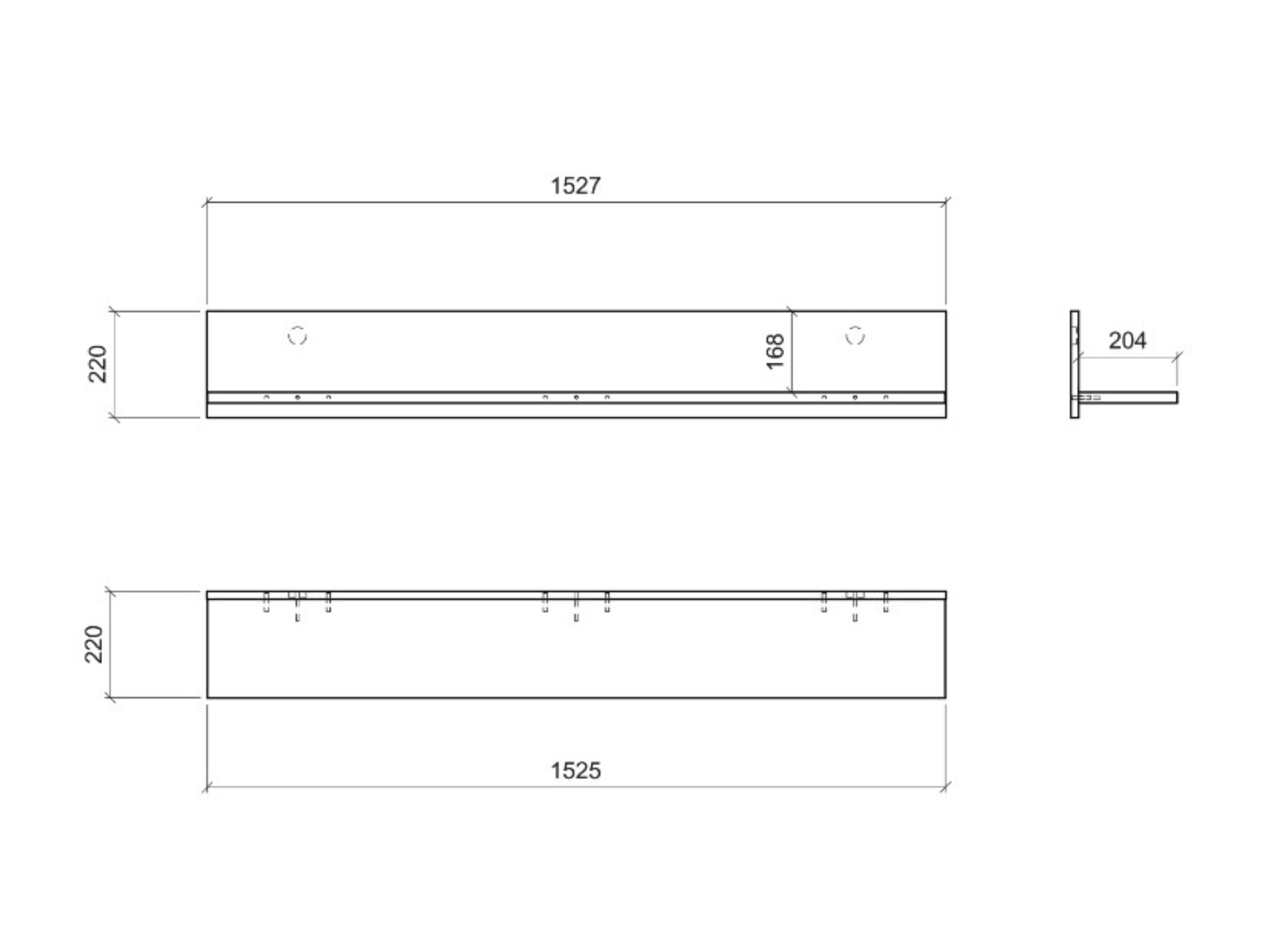 Estantería de pared Cavdoma 105
