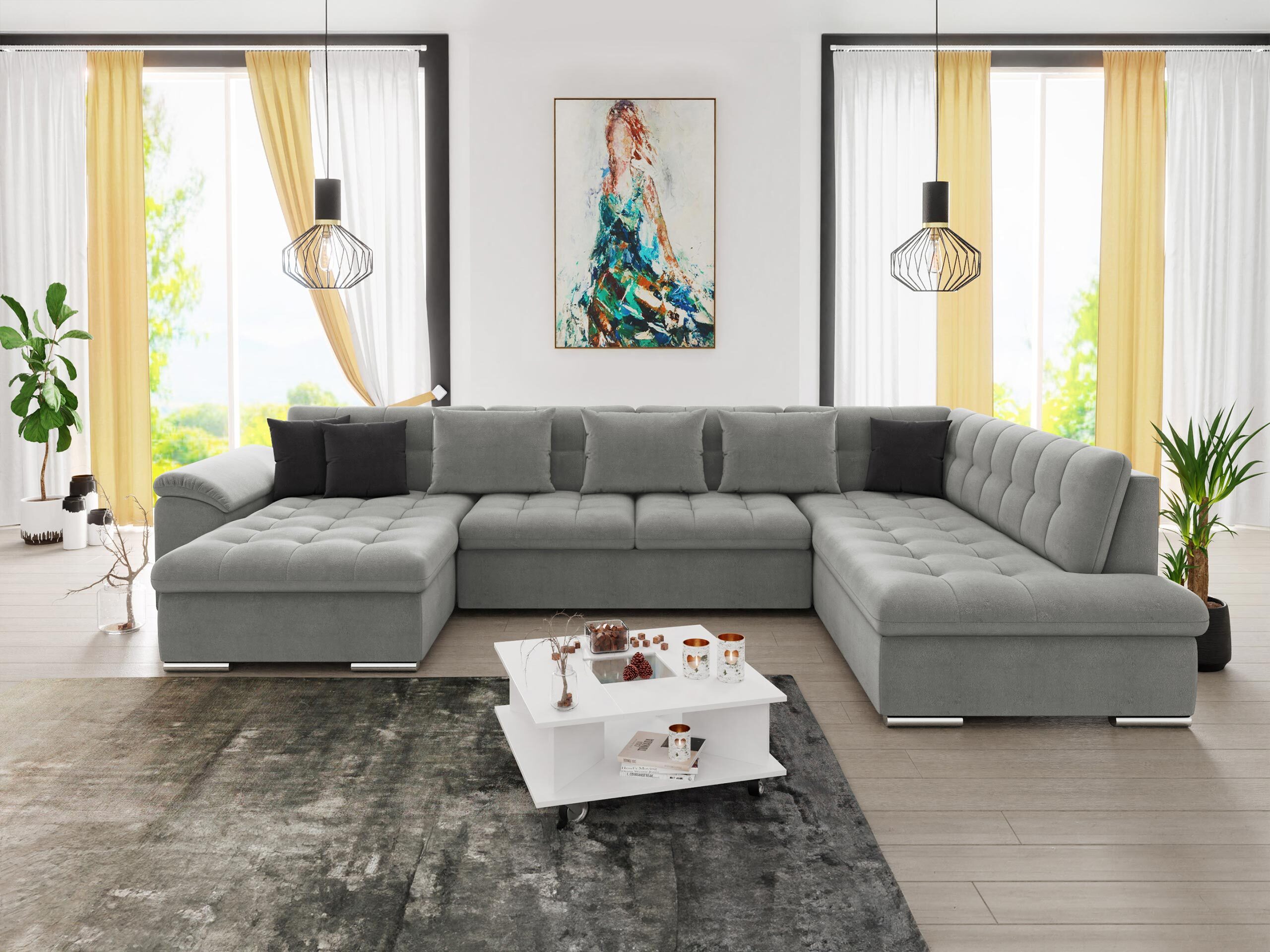 Sofá rinconero Comfivo Gemma IV (Polo 894 + Polo 897)