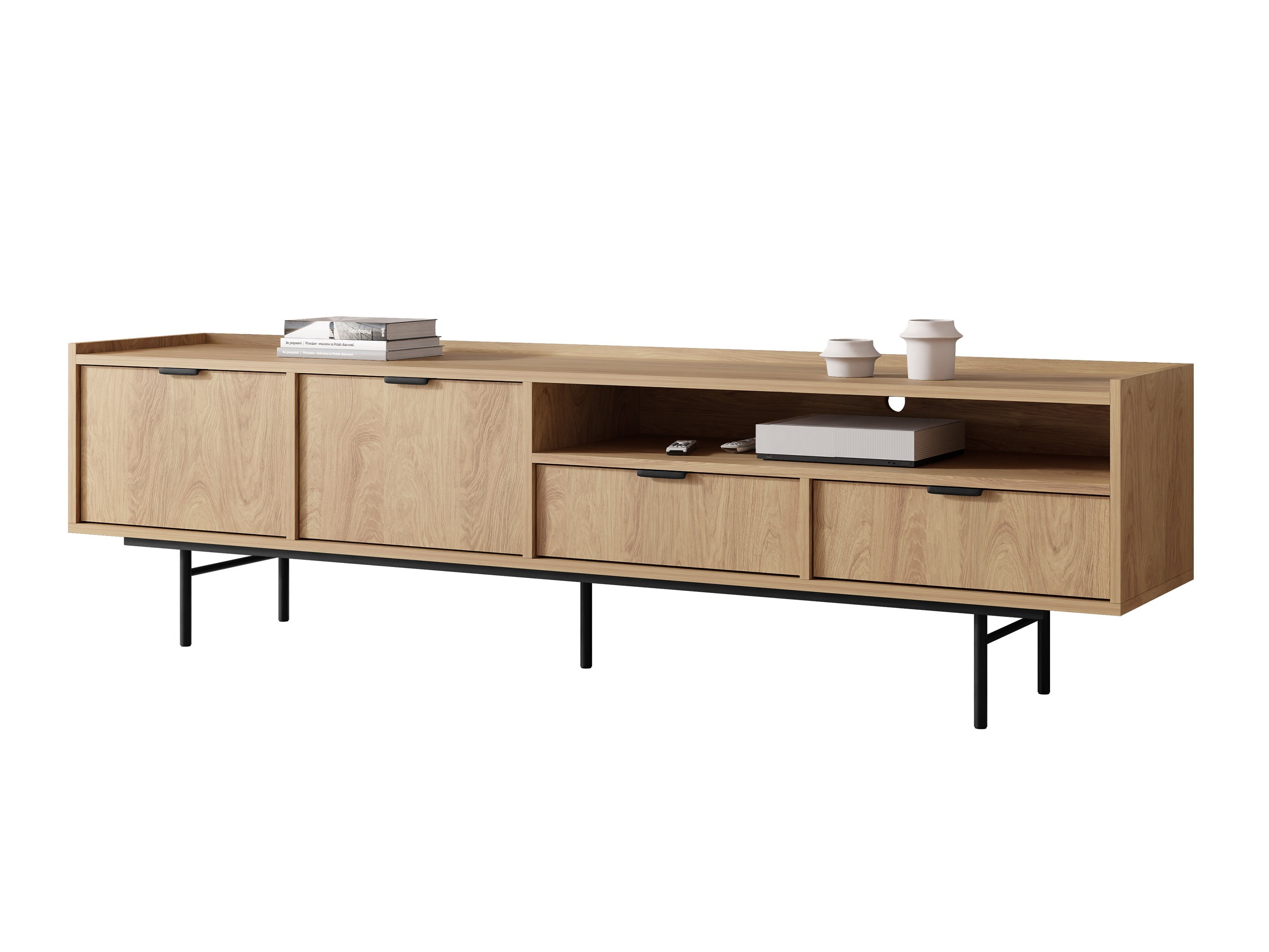 Mueble TV Floelbe 105 (Roble)