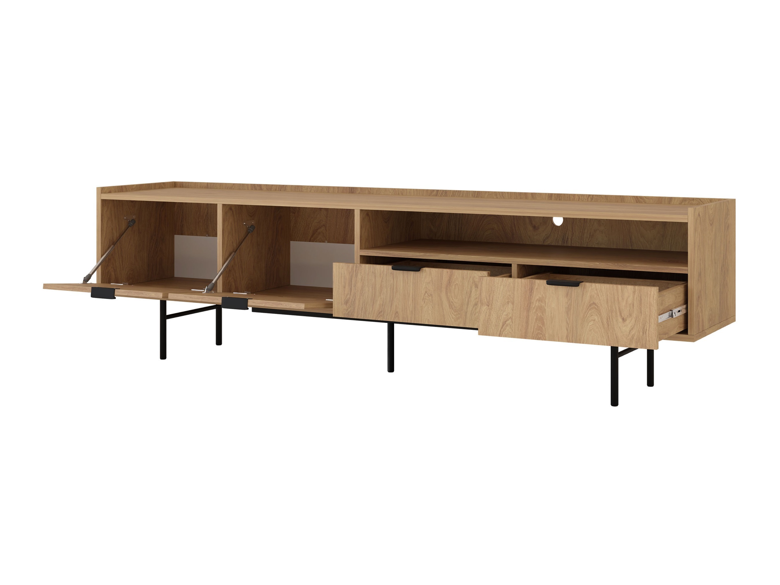 Mueble TV Floelbe 105 (Roble)