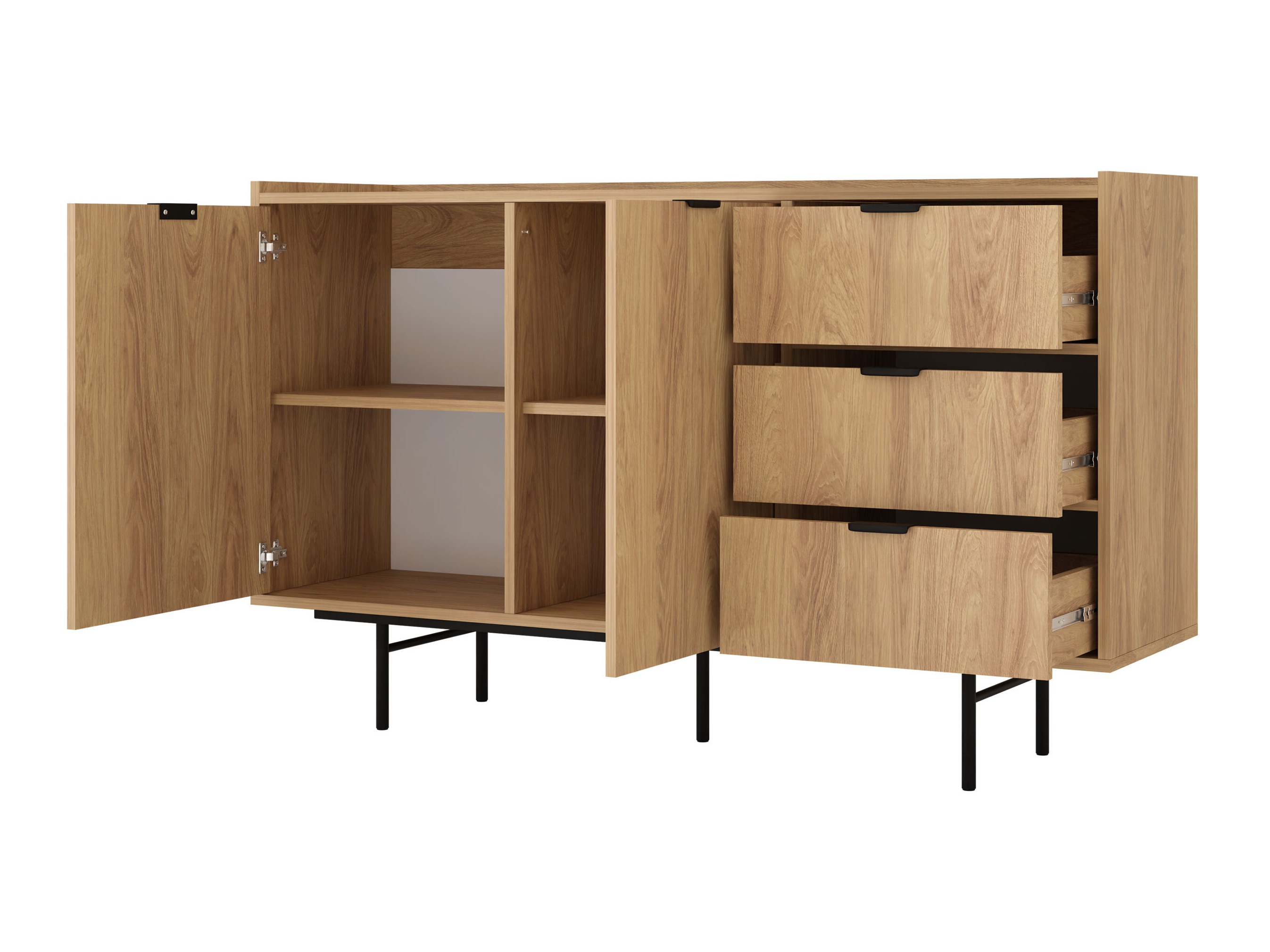 Conjunto de salón Floelbe 108 (Roble)