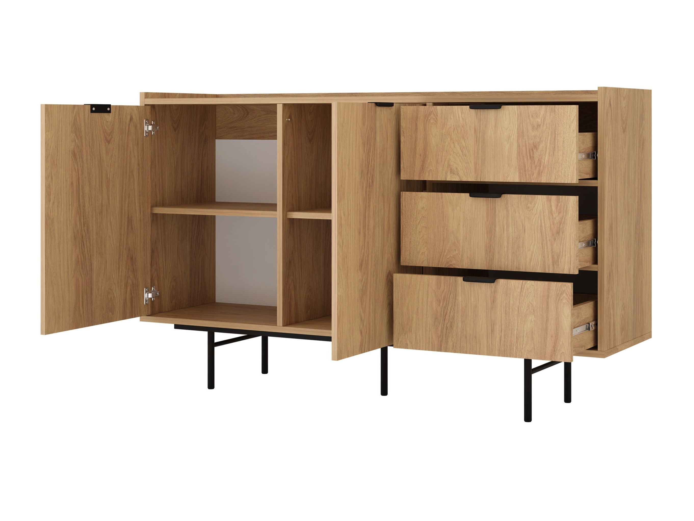 Conjunto de salón Studos (Nogal)