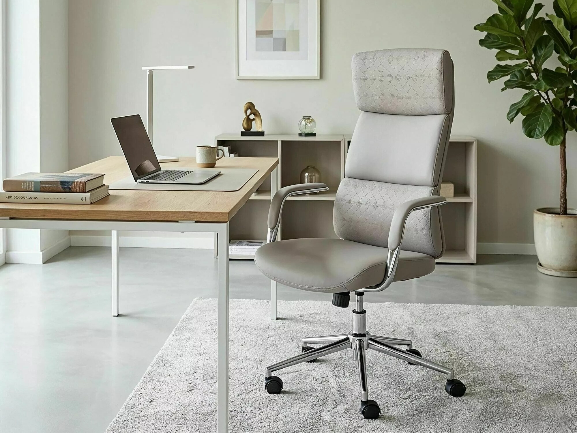 Silla de oficina Detroit 950 (Gris)