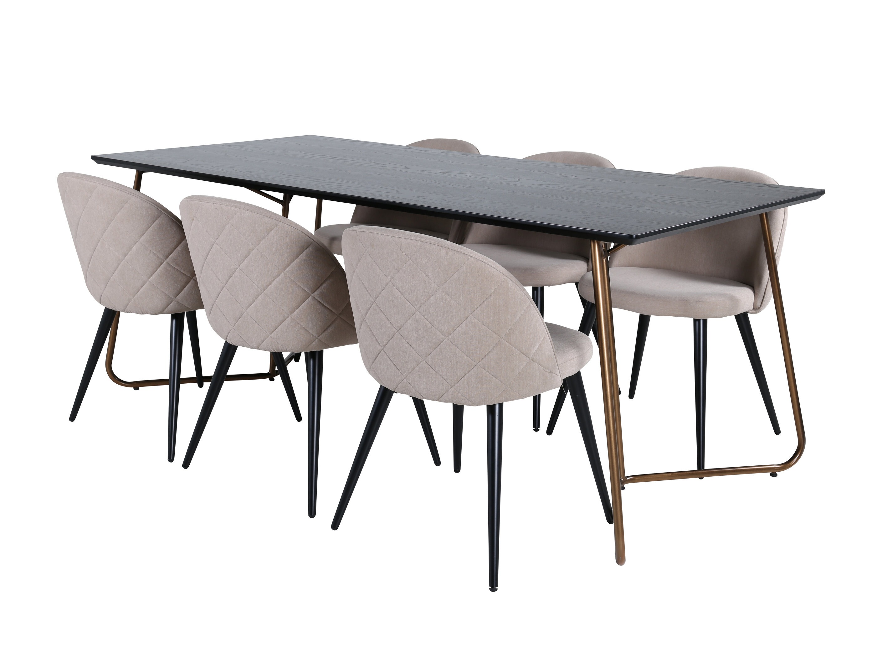 Conjunto de mesas y sillas para comedor Dallas 3041