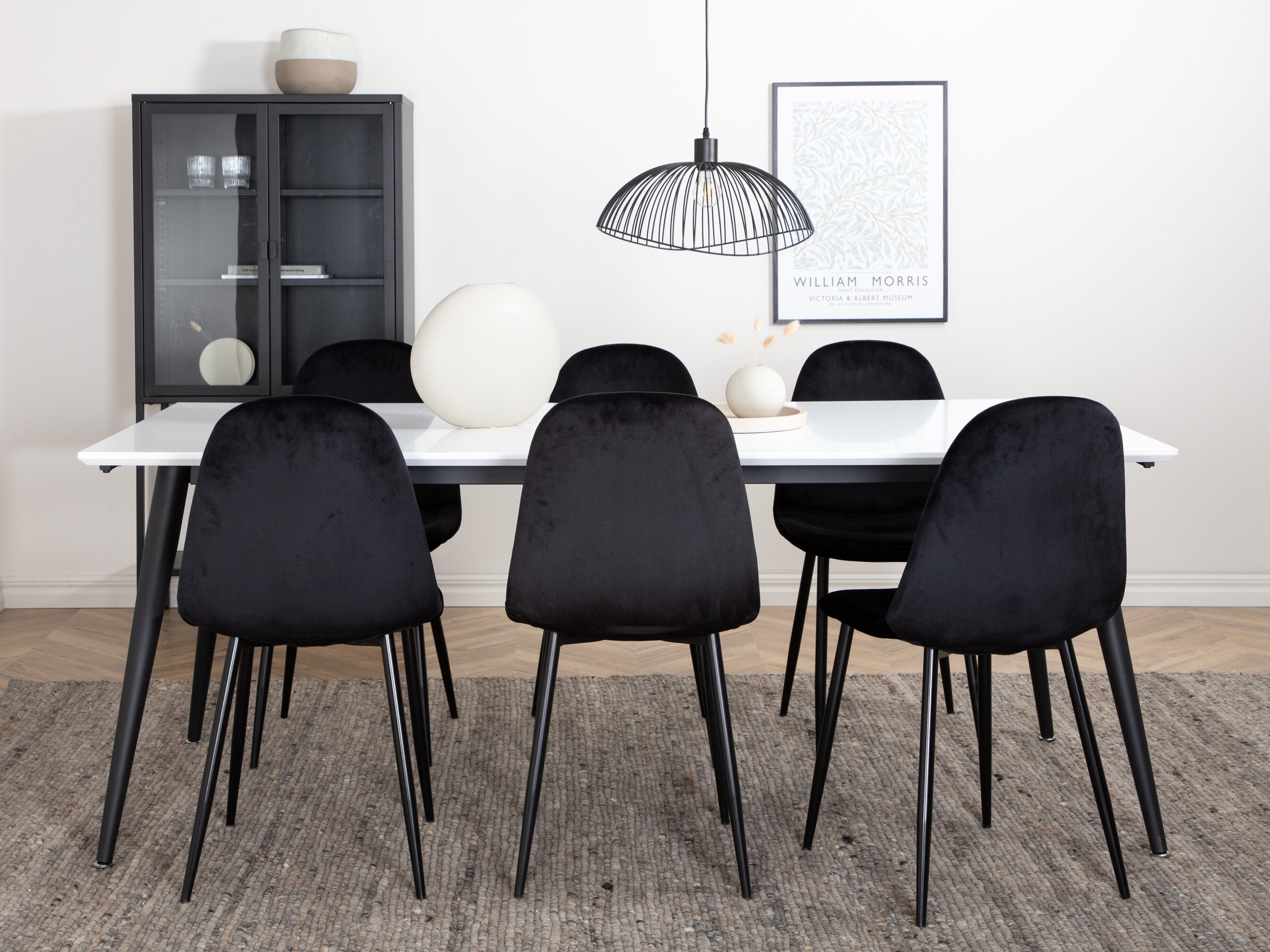 Conjunto de mesas y sillas para comedor Dallas 3438
