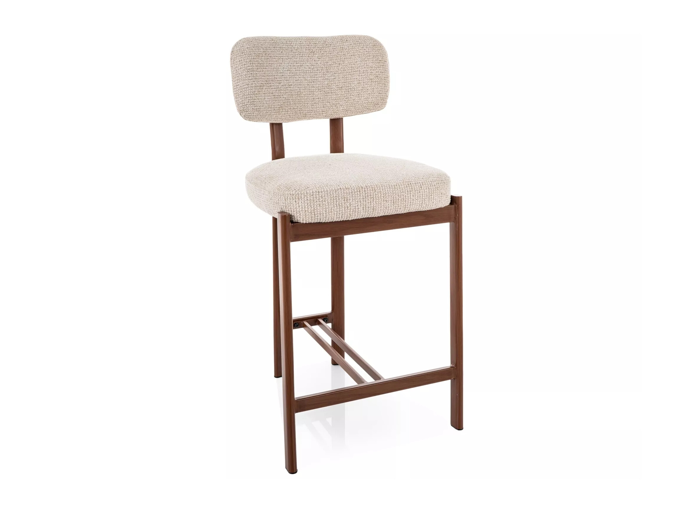 Silla de barra Detroit 956 (Beige + Nogal)