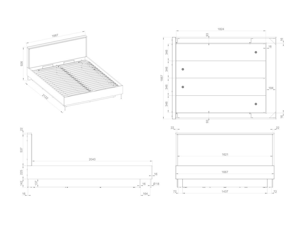Cama Sermavi 140