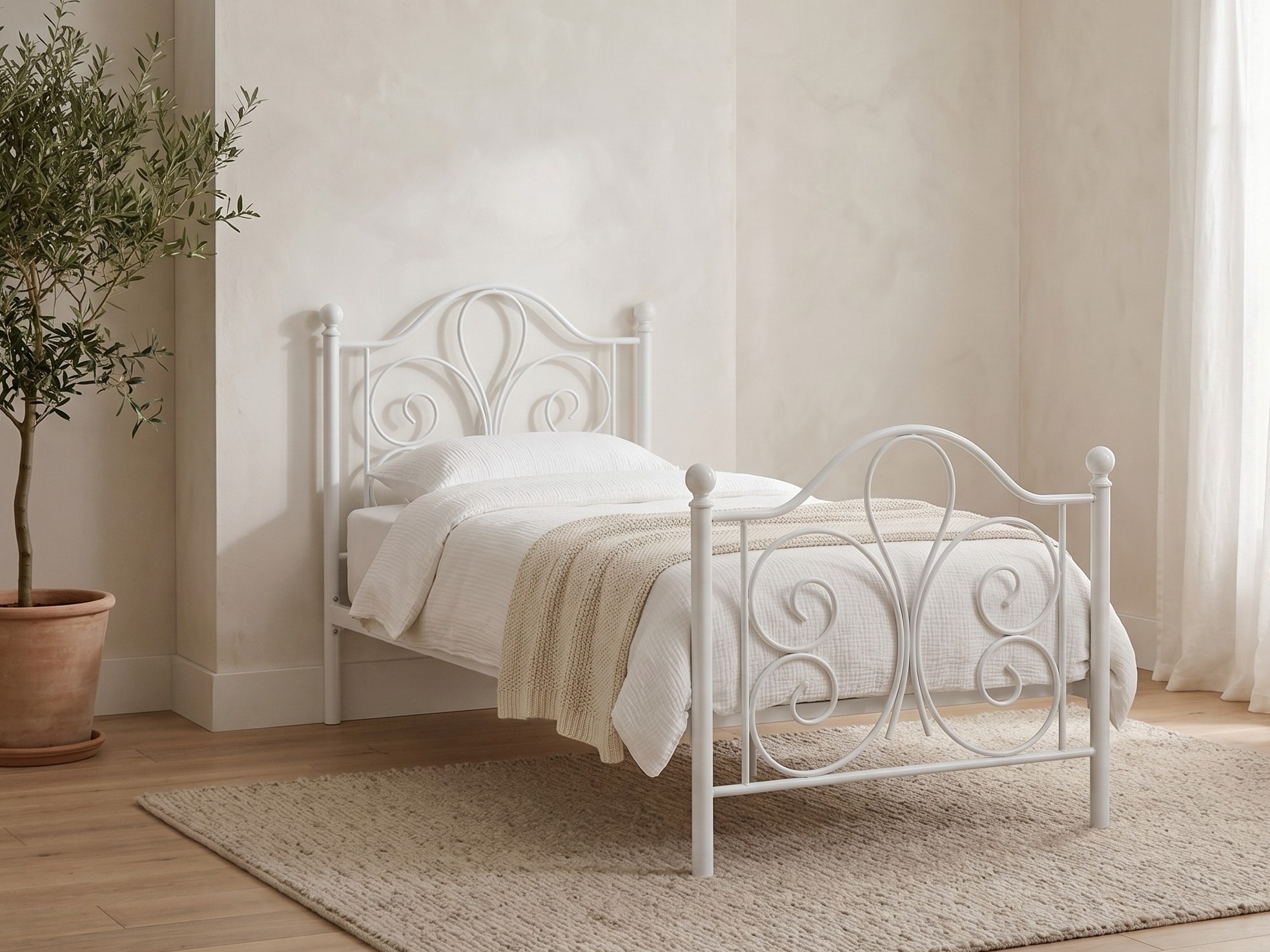 Cama Houston 1355 (Blanco)