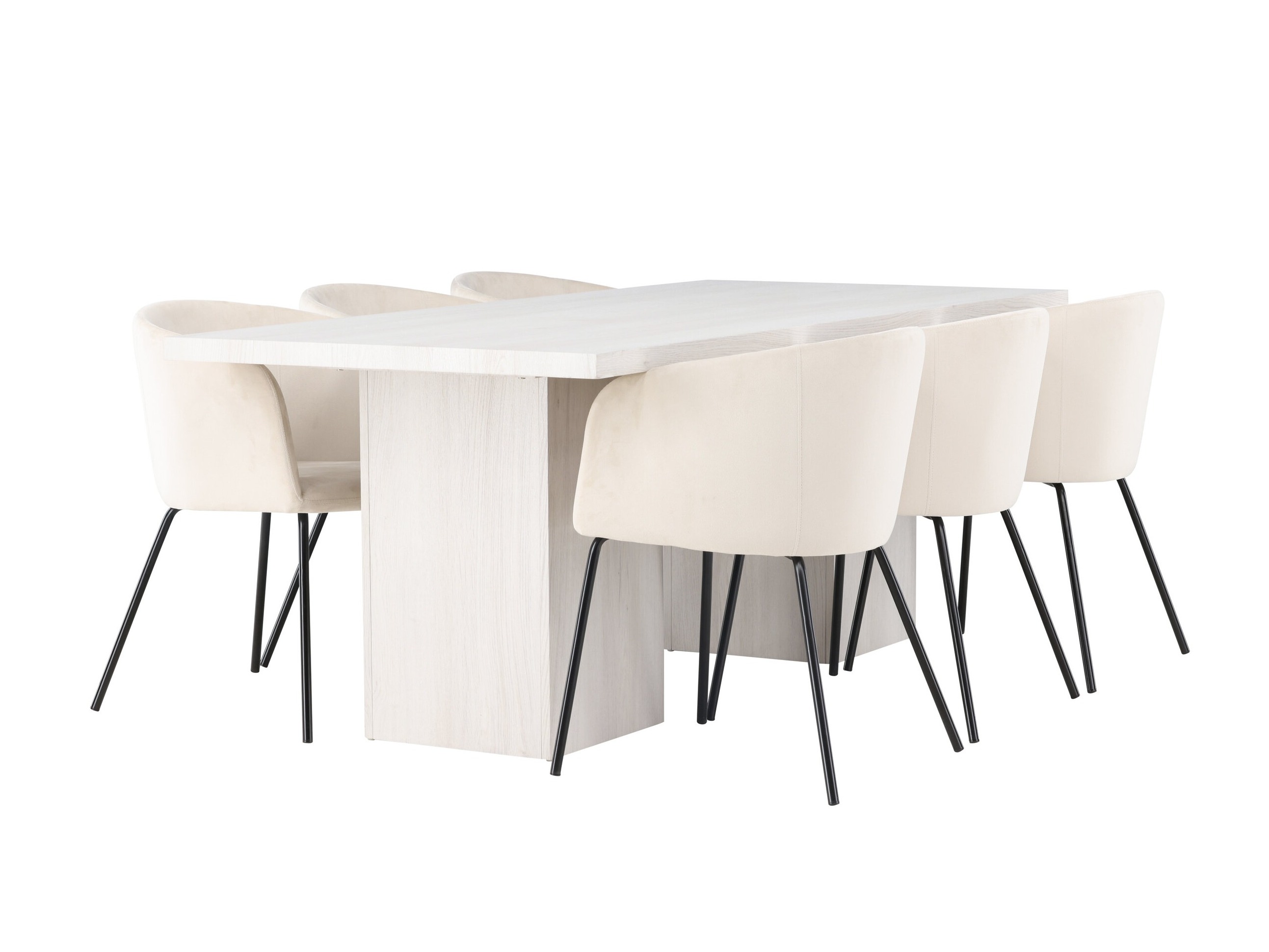 Conjunto de mesas y sillas para comedor Dallas 5079