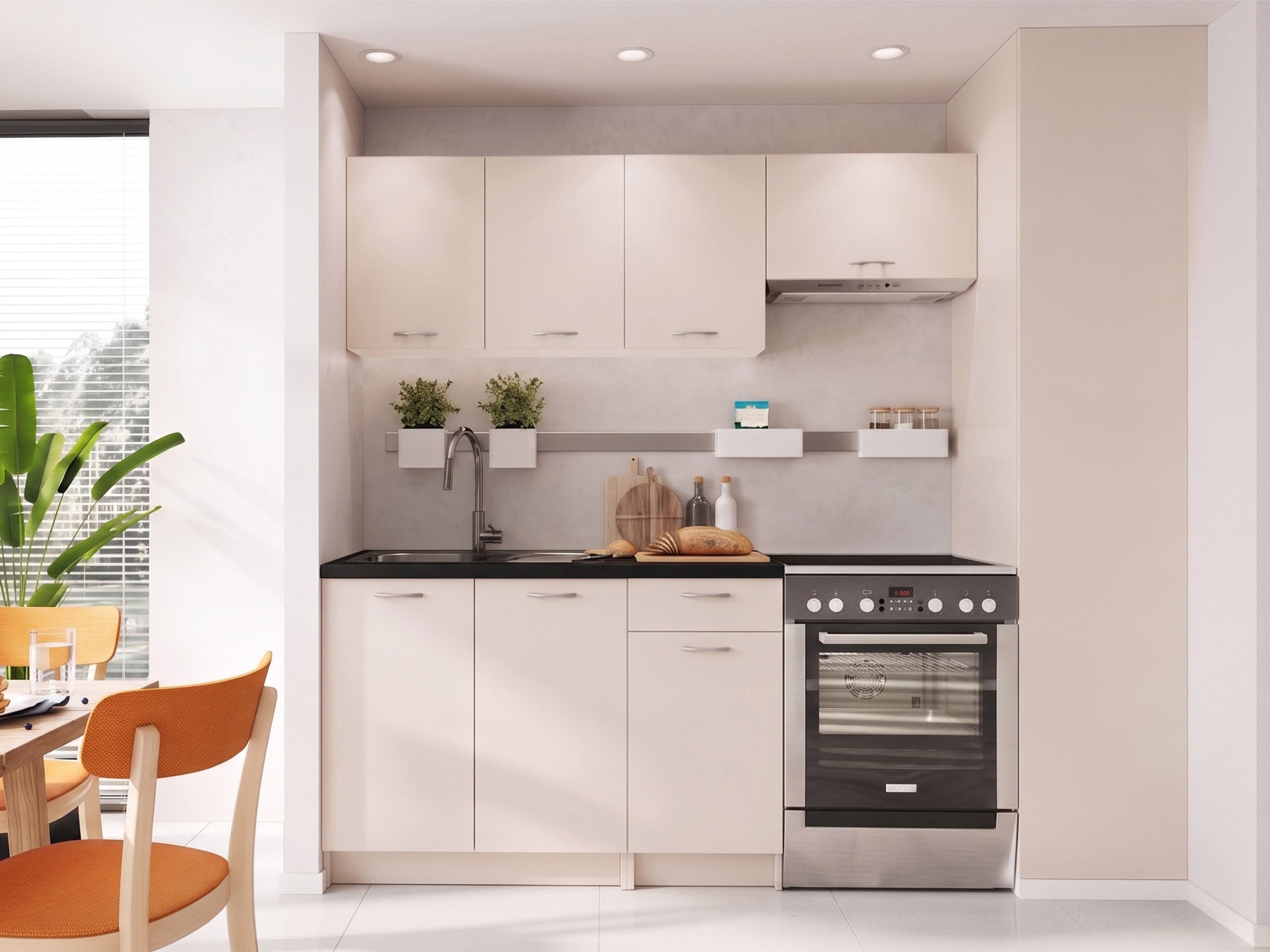 Conjunto de cocina Ota (Cachemira + Negro)