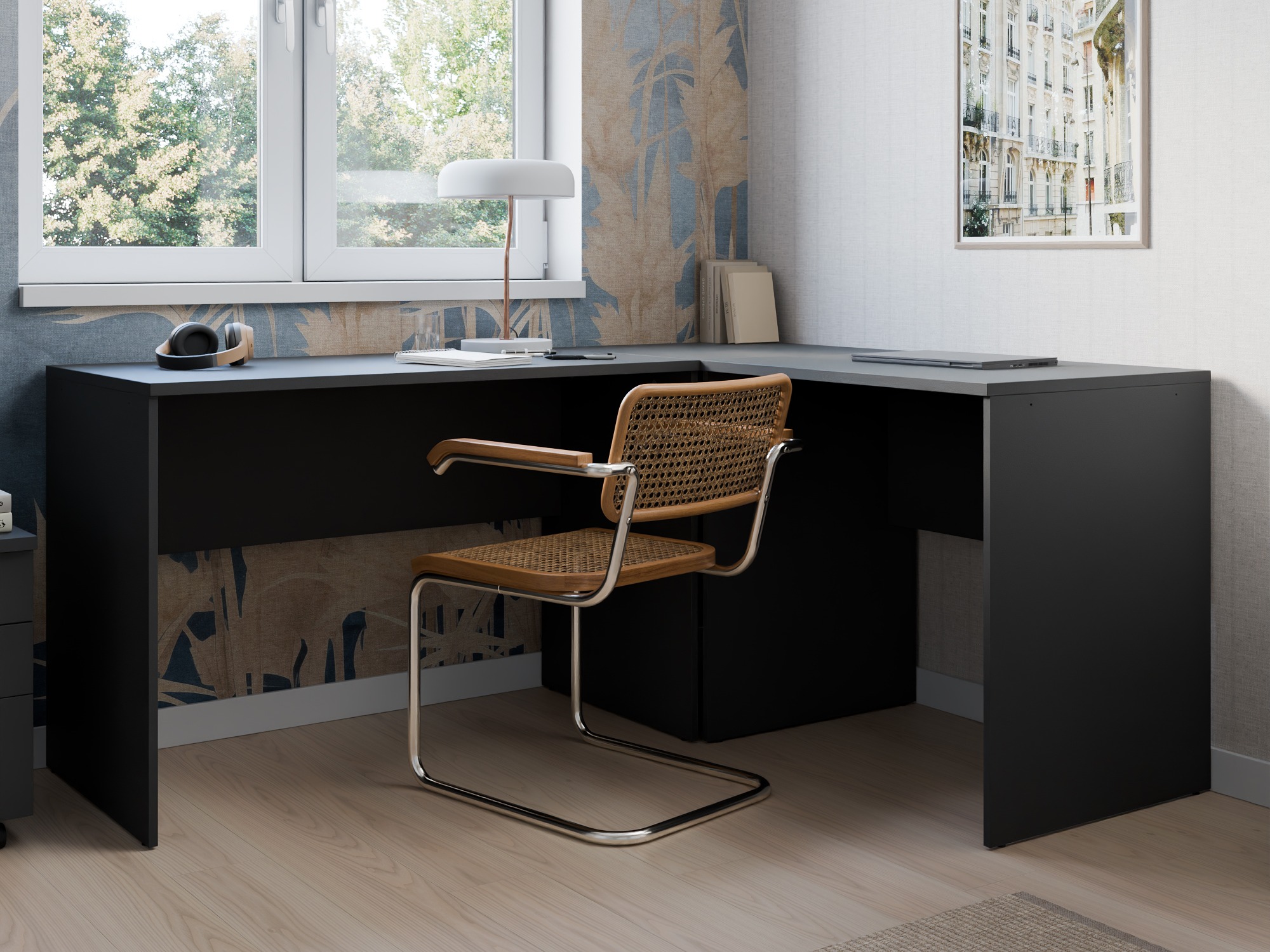 Mesa de oficina Fiofive 108 (Antracita)