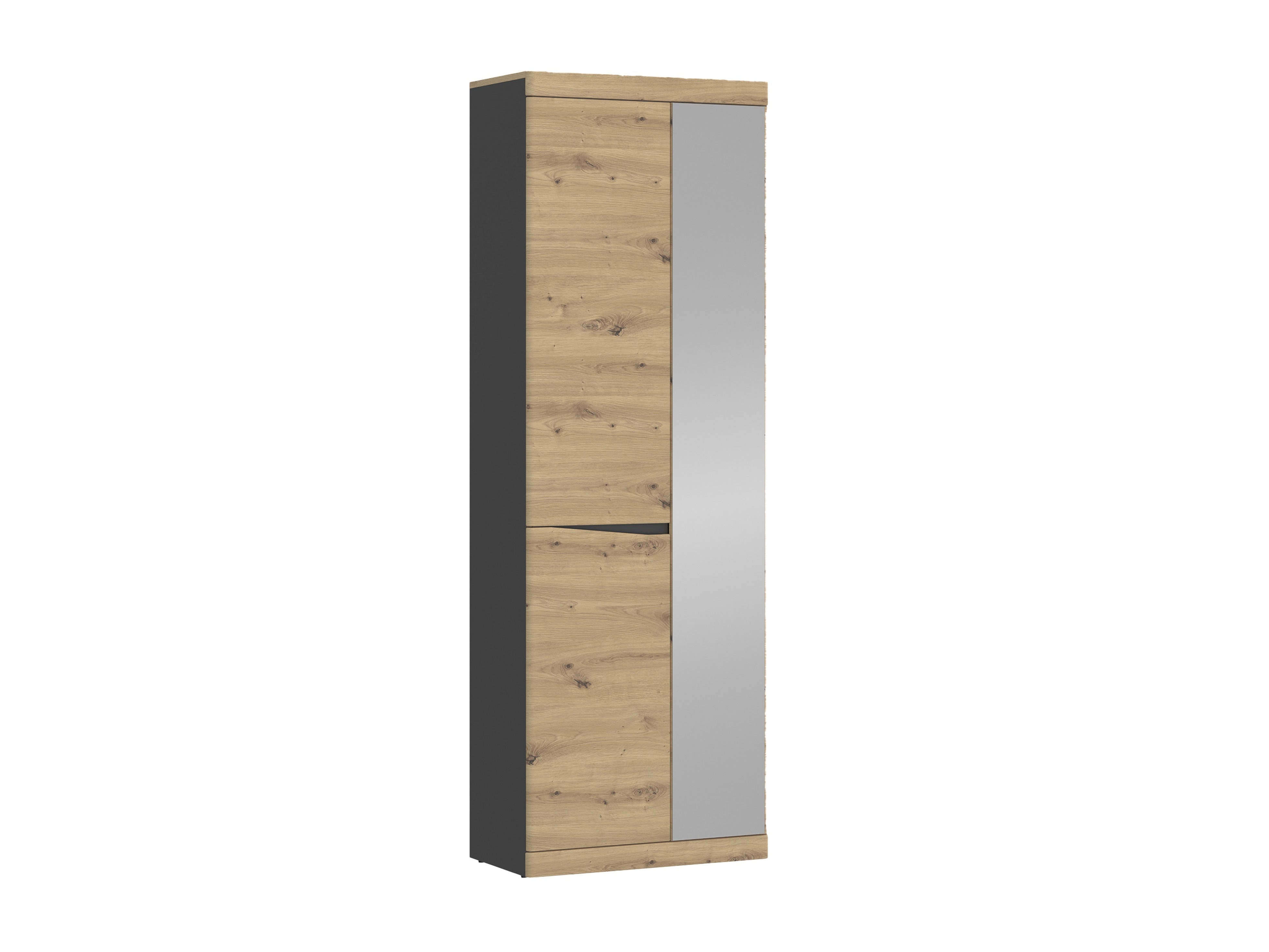 Armario Venlori 118 (Roble Artisan + Antracita)