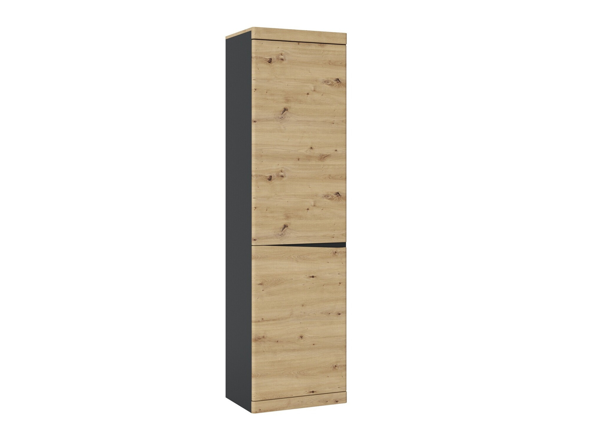 Estantería Venlori 127 (Antracita + Roble Artisan)